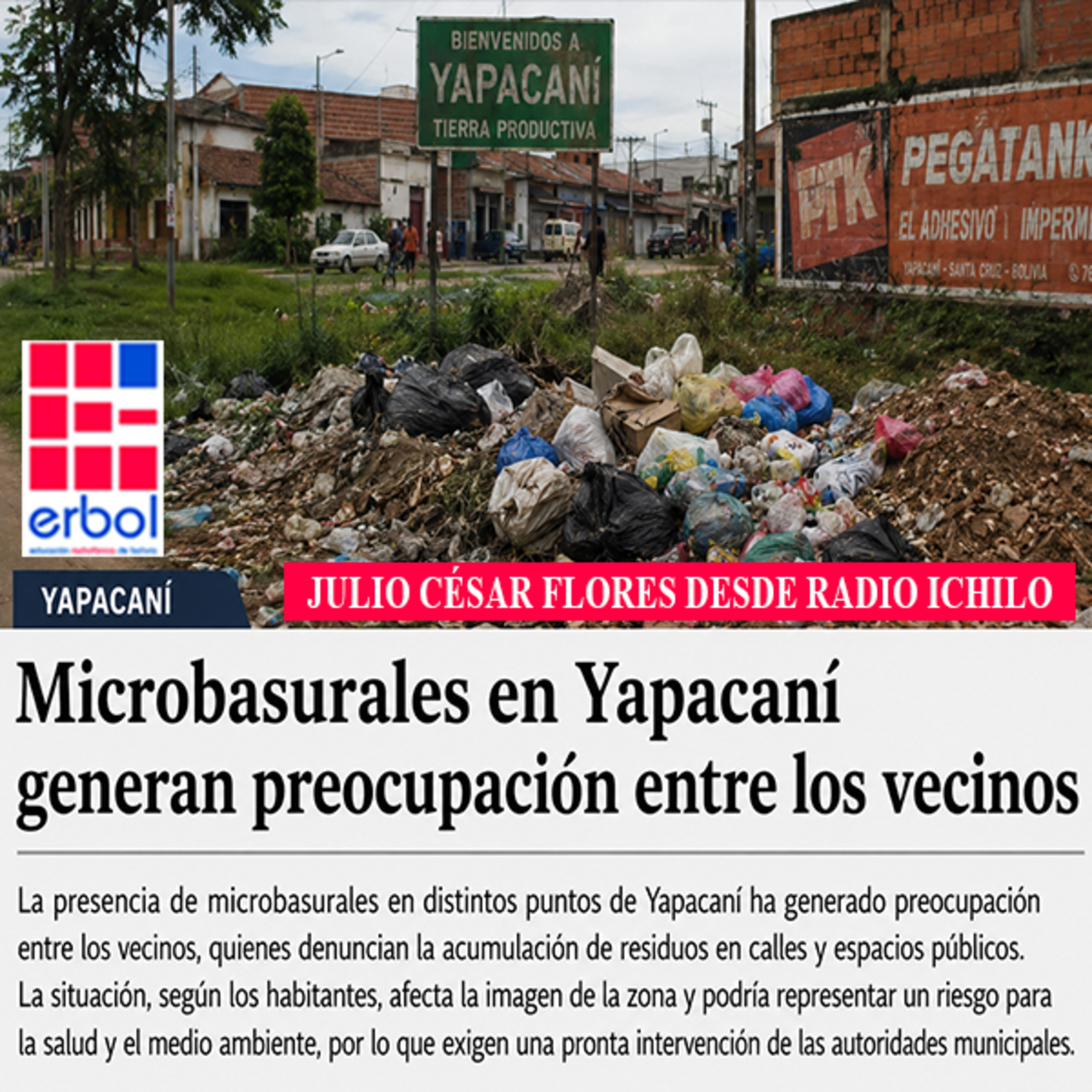 Micobasurales en Yapacaní generan preocupación entre los vecinos episode artwork