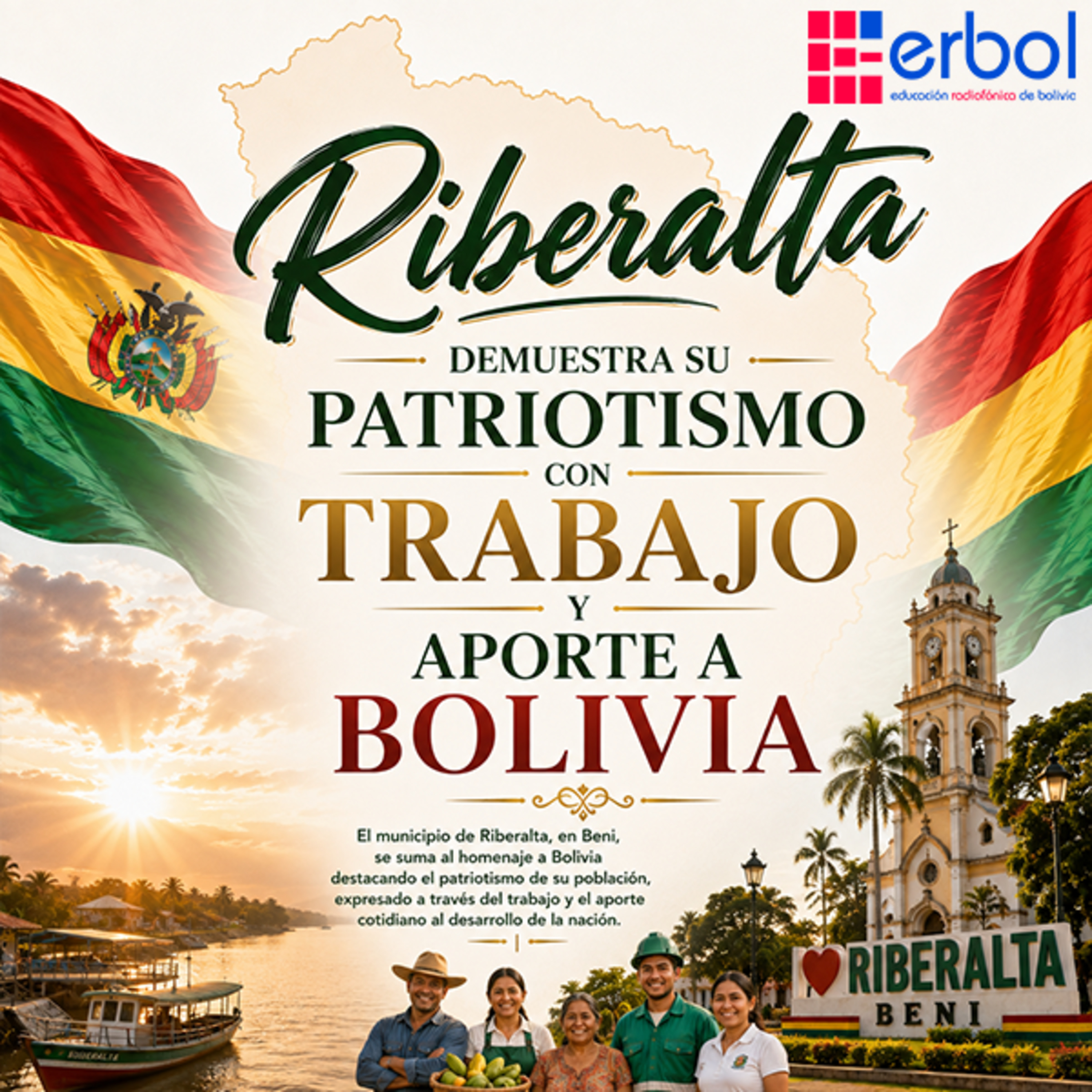 Riberalta demuestra su patriotismo con trabajo y aporte a Bolivia episode artwork