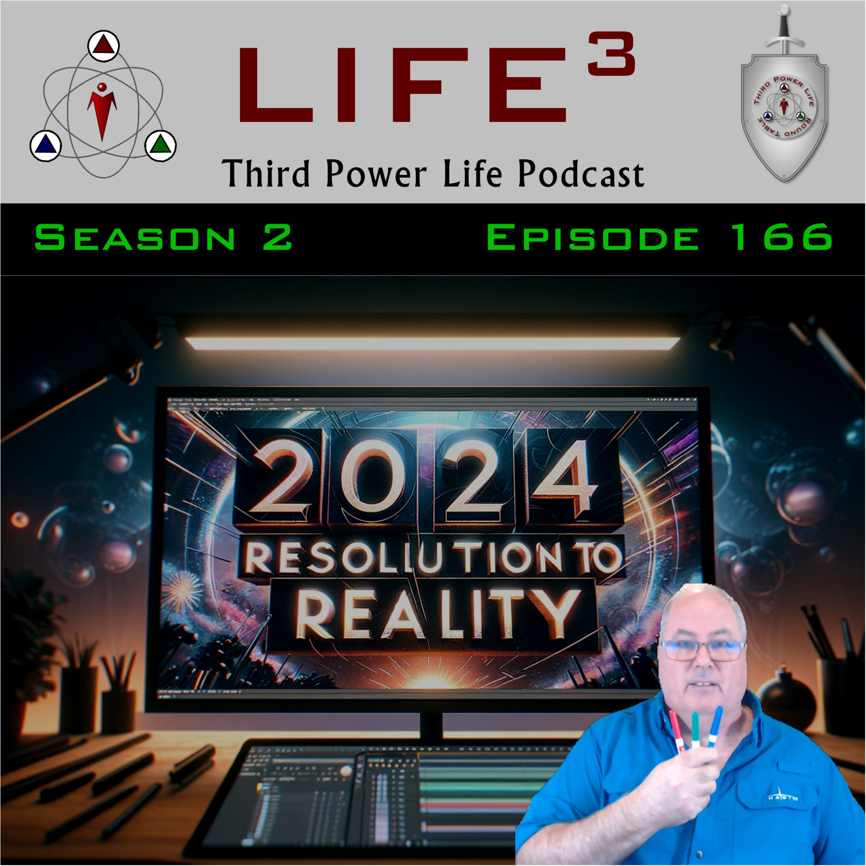 [TPL] S2E166 - From Resolution to Reality: Making Your 2024 Goals Stick episode artwork