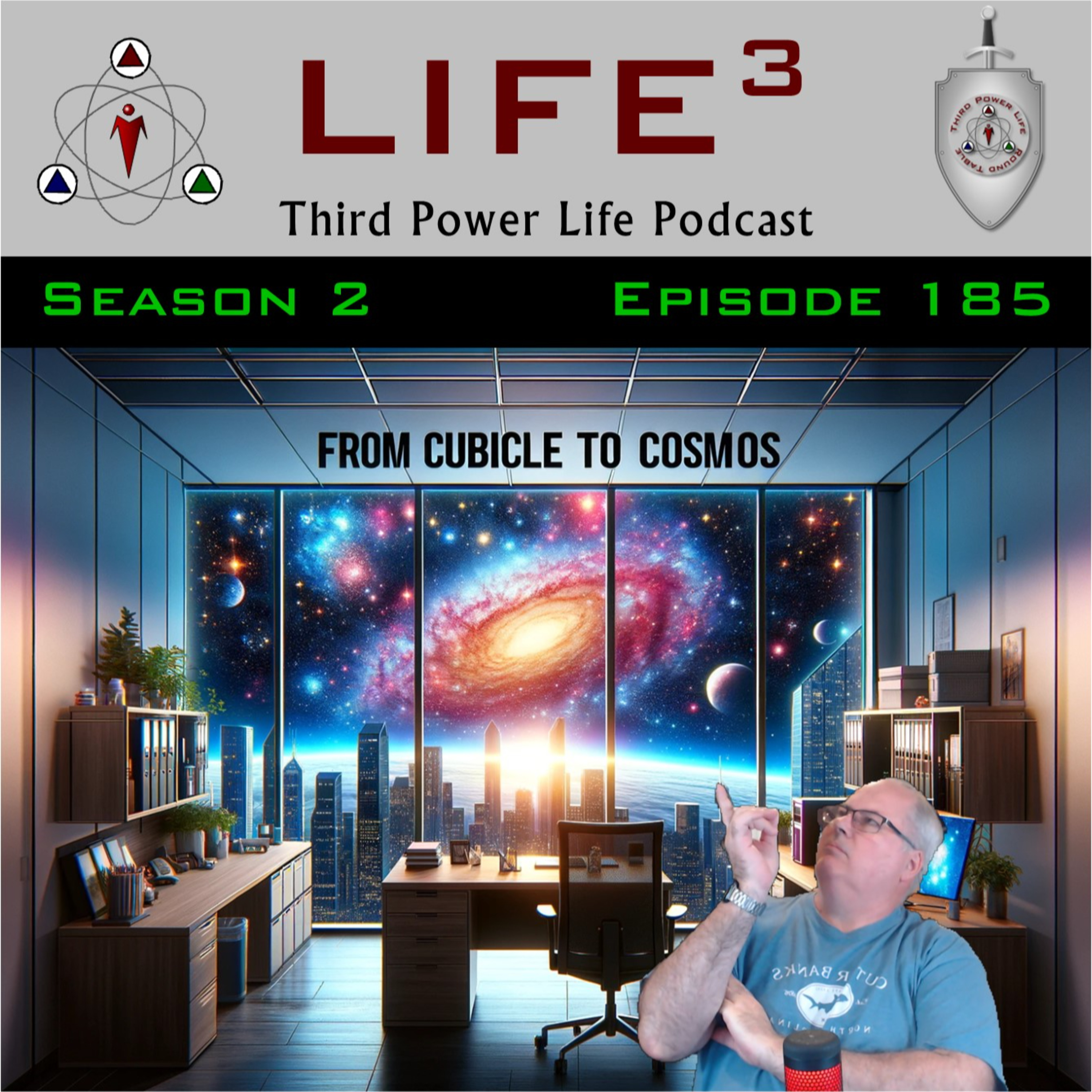 [TPL] S2E185 - From Cubicle to Cosmos: Envisioning Your Life Beyond the Grind episode artwork