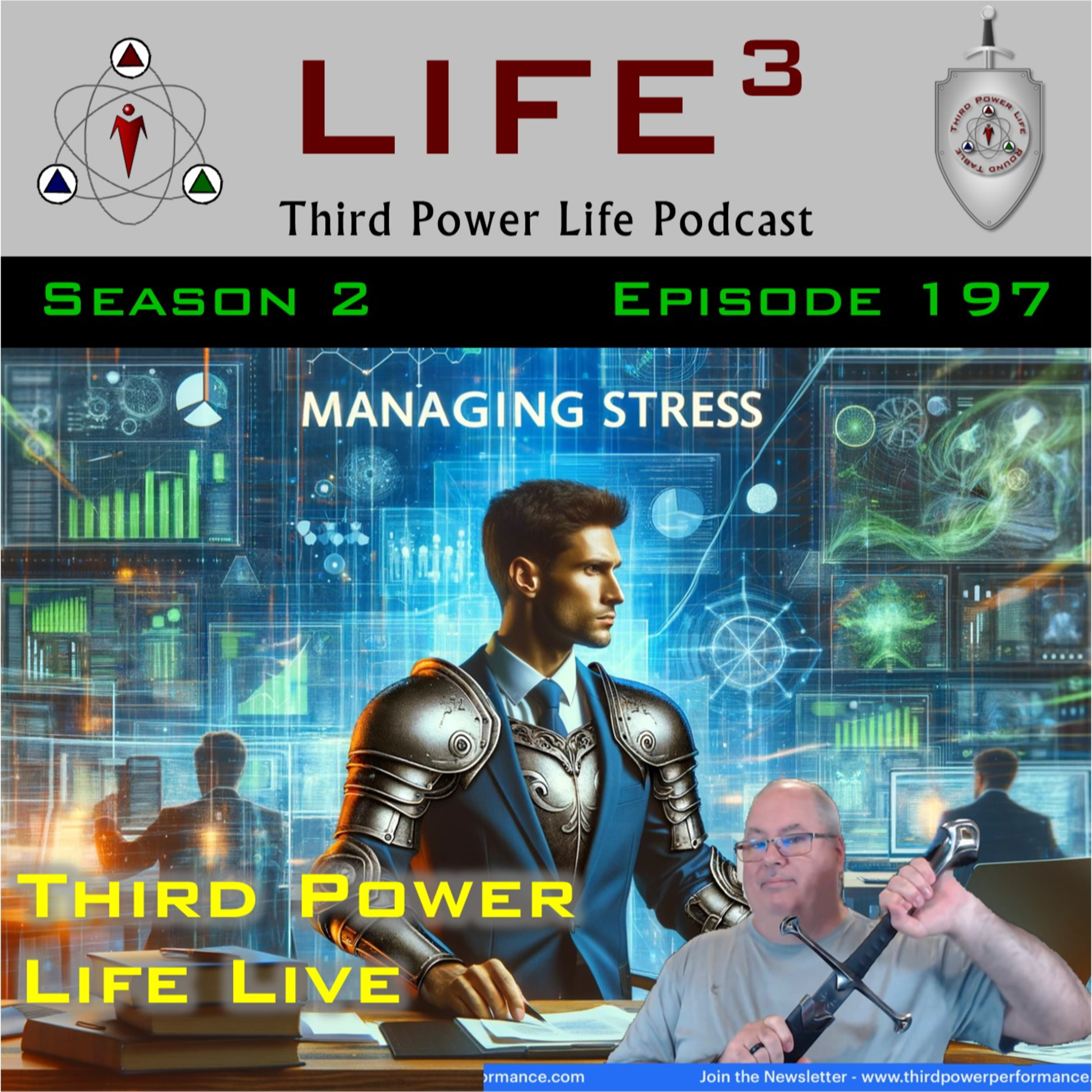 Thriving Under Pressure: Managing Stress in High Pressure Jobs - [TPL] S2E197 episode artwork
