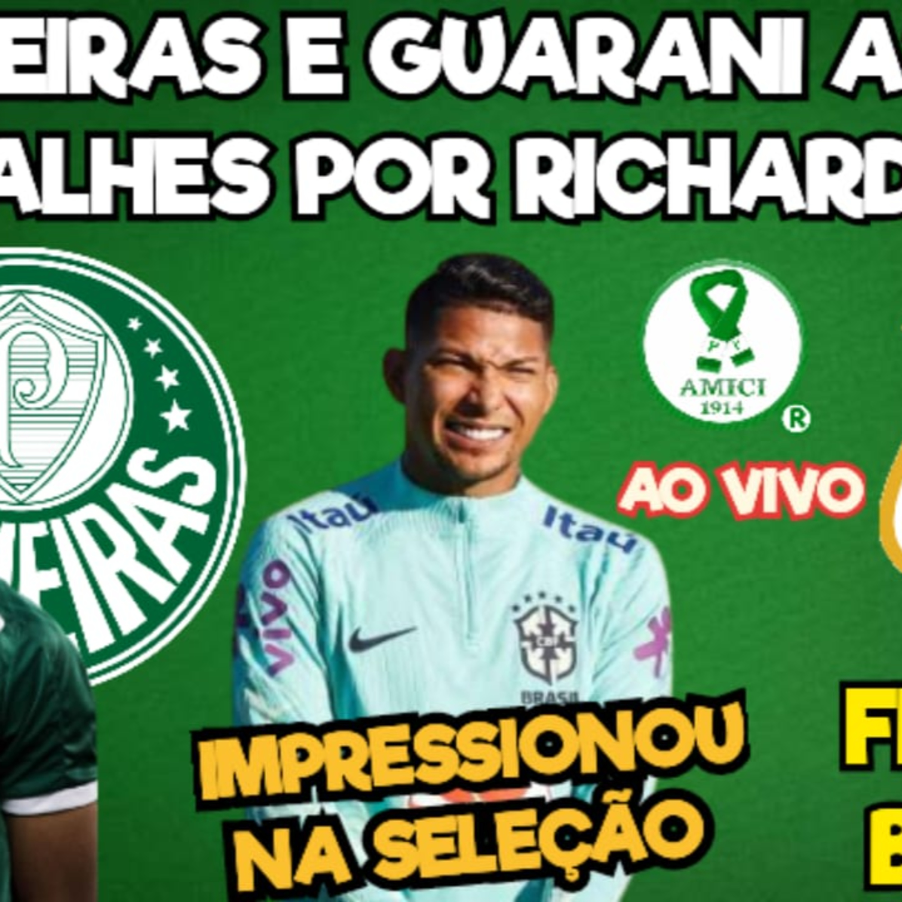 AO VIVO _ PALMEIRAS PERTO DE FECHAR COM PRIMEIRO REFORÇO _ FINAL EM BARUERI _ RONY EM ALTA