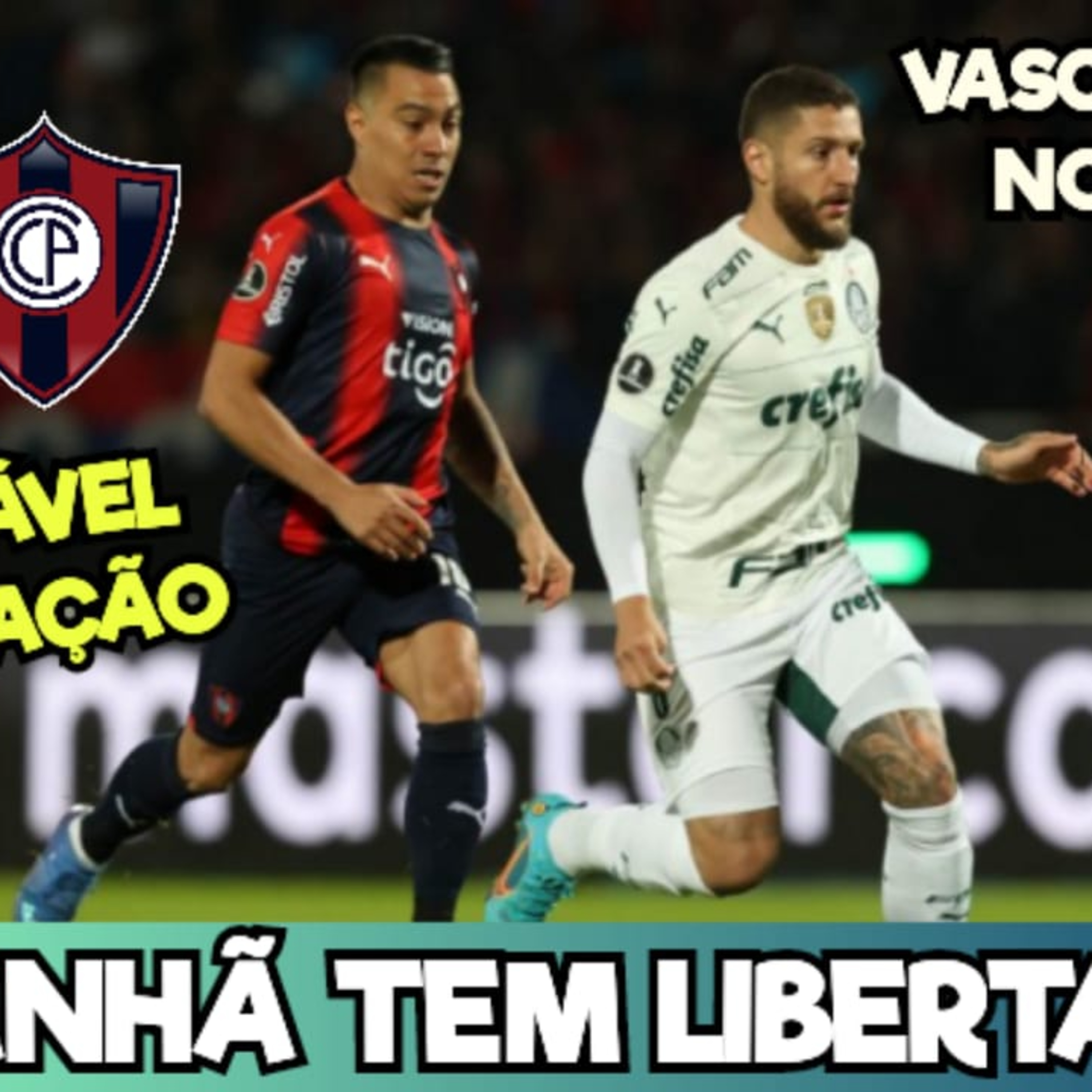 AO VIVO _ AMANHÃ TEM PALMEIRAS NA LIBERTADORES _ VASCO ENFRENTARÁ O VERDÃO NO MARACANÃ