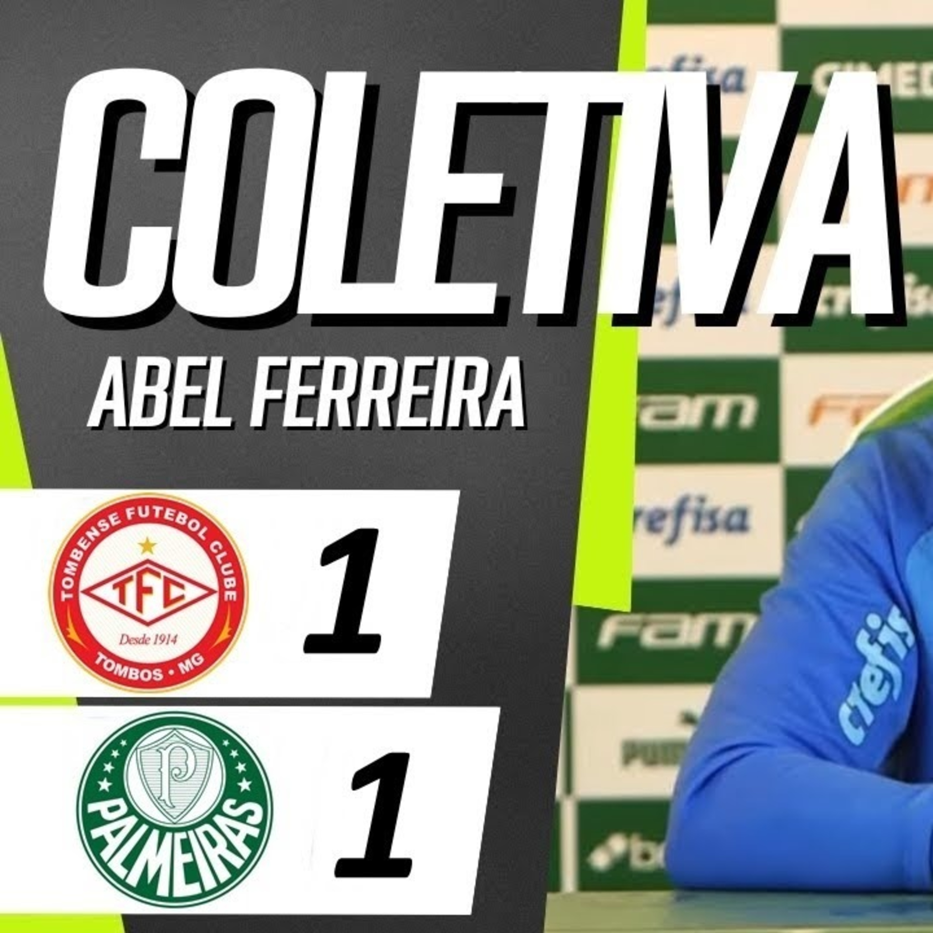 COLETIVA ABEL FERREIRA _ PÓS-JOGO _ TOMBENSE x PALMEIRAS _ COPA DO BRASIL _ AO VIVO