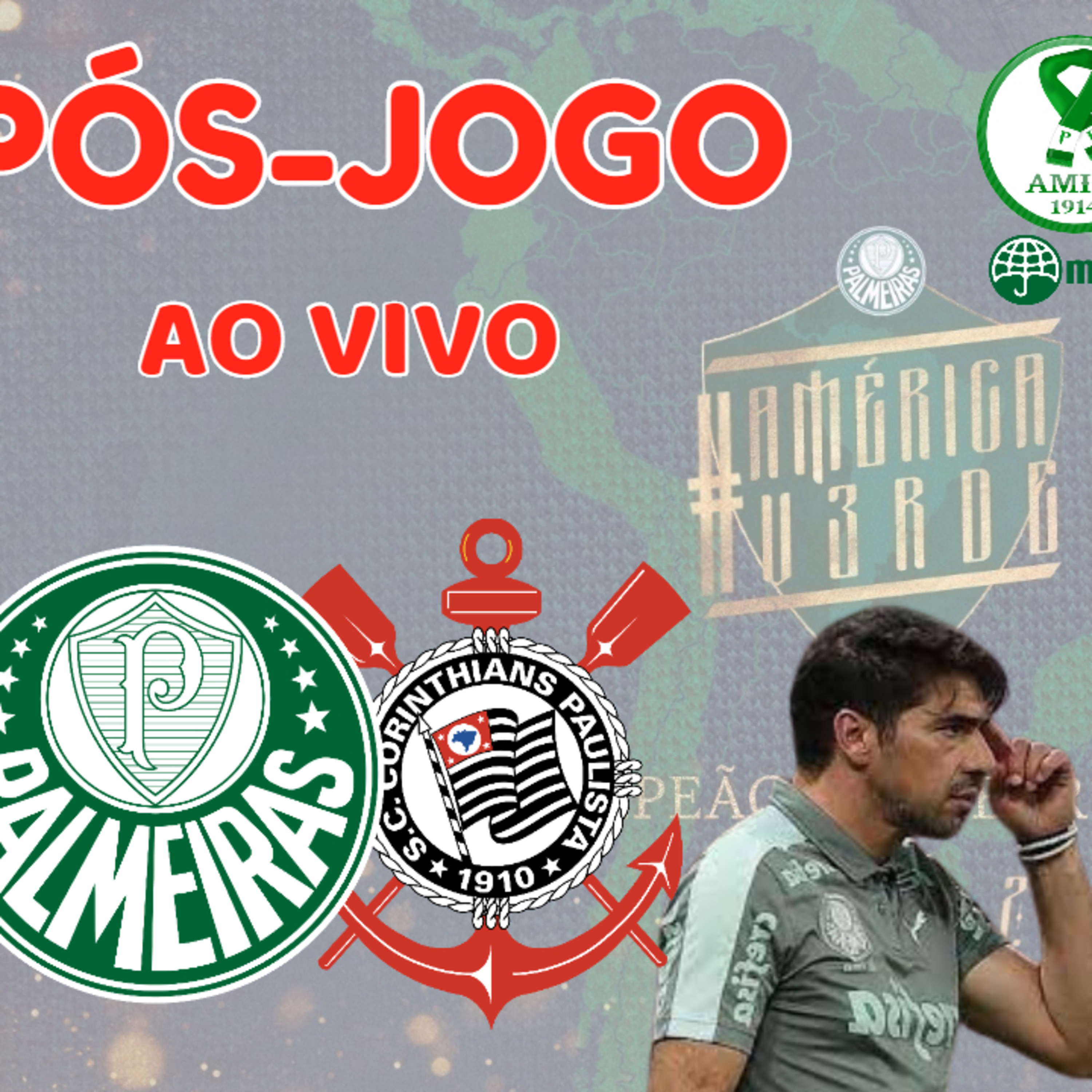 COLETIVA ABEL FERREIRA _ PÓS-JOGO _ PALMEIRAS 2 x 1 CORINTHIANS _ BRASILEIRÃO 2023 _ AO VIVO