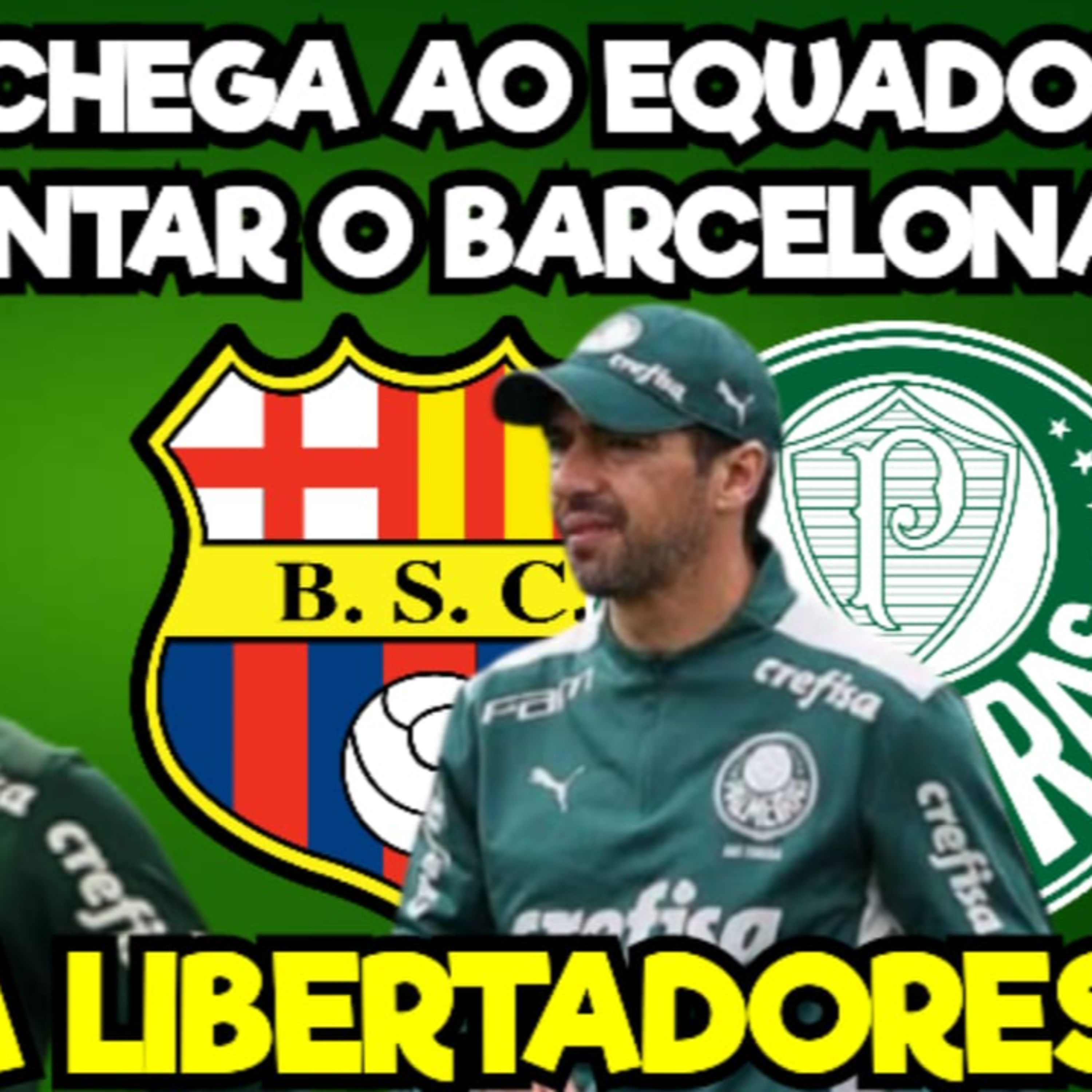 AO VIVO _ PALMEIRAS CHEGA AO EQUADOR PARA ENFRENTAR O BARCELONA _ RODADA DA LIBERTADORES