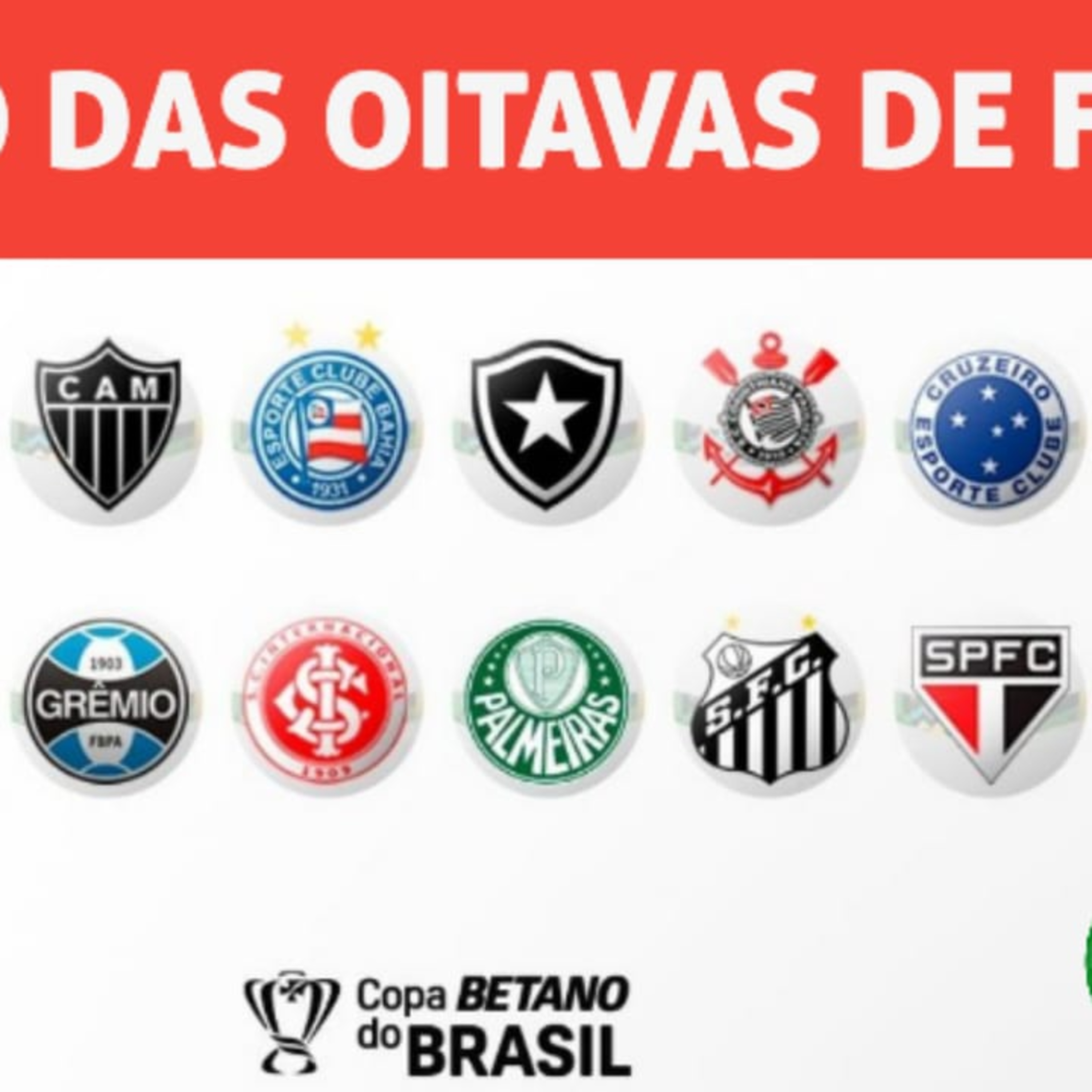 AO VIVO _ SORTEIO DAS OITAVAS DE FINAL DA COPA DO BRASIL 2023