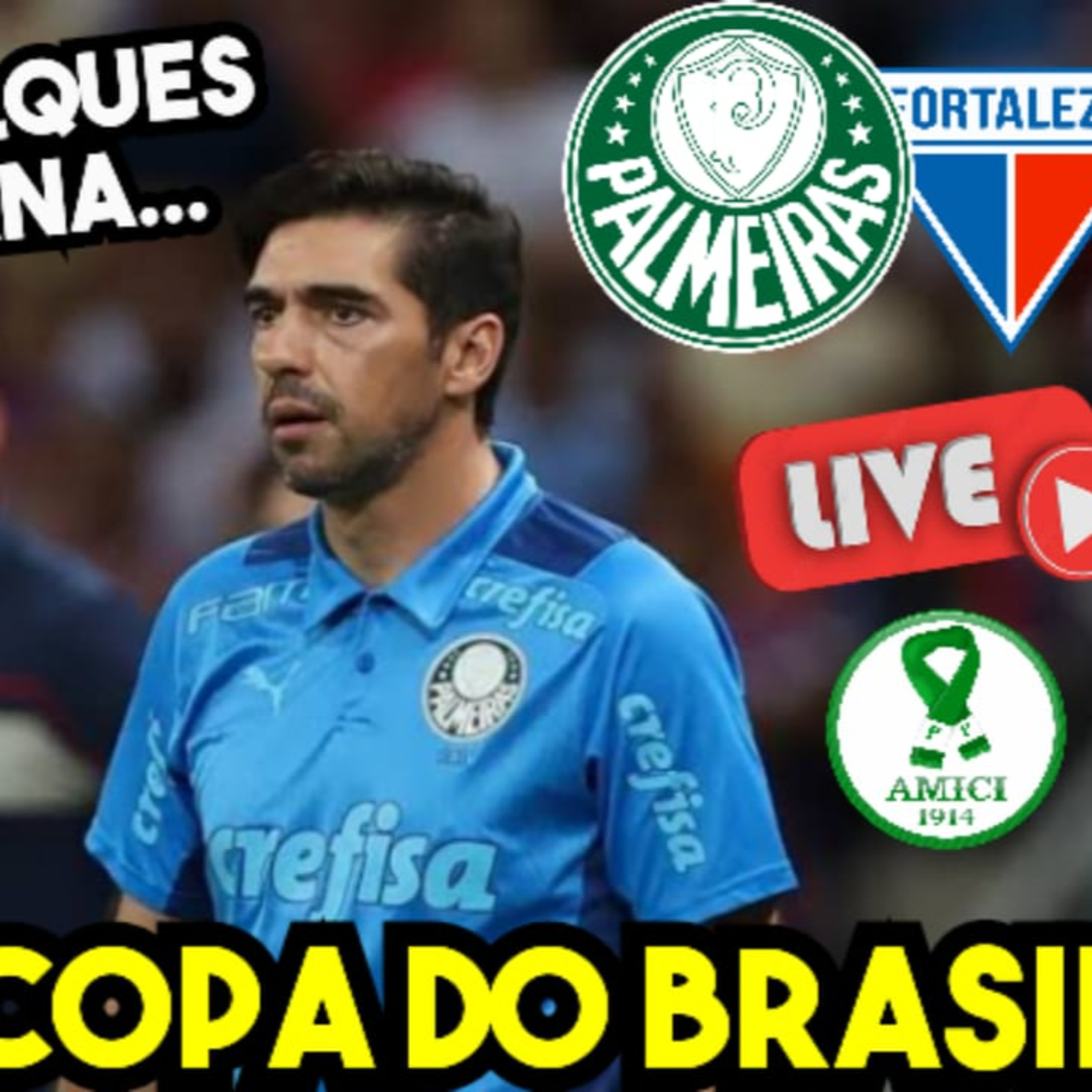 AO VIVO _ FOCO NA COPA DO BRASIL! PALMEIRAS ENCARA O FORTALEZA DE VOJVODA NO ALLIANZ PARQUE