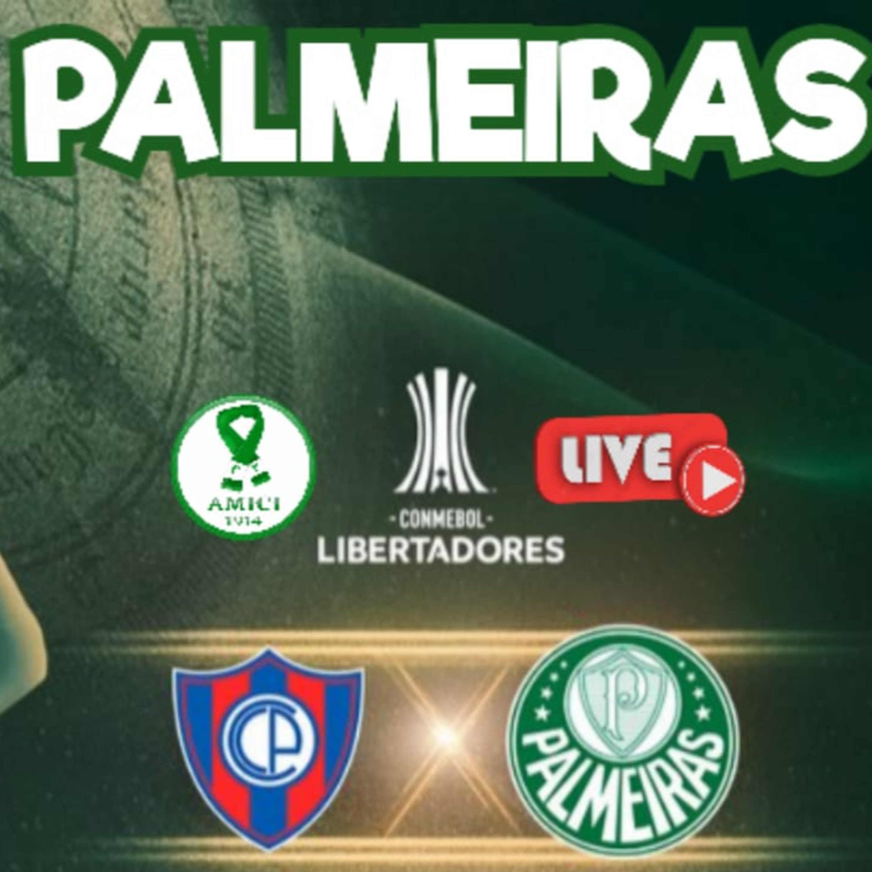 VIVO _ É DIA DE LIBERTADORES! PALMEIRAS ENFRENTA O CERRO PORTENO NO PARAGUAI _ PROVÁVEIS ESCALAÇÕES