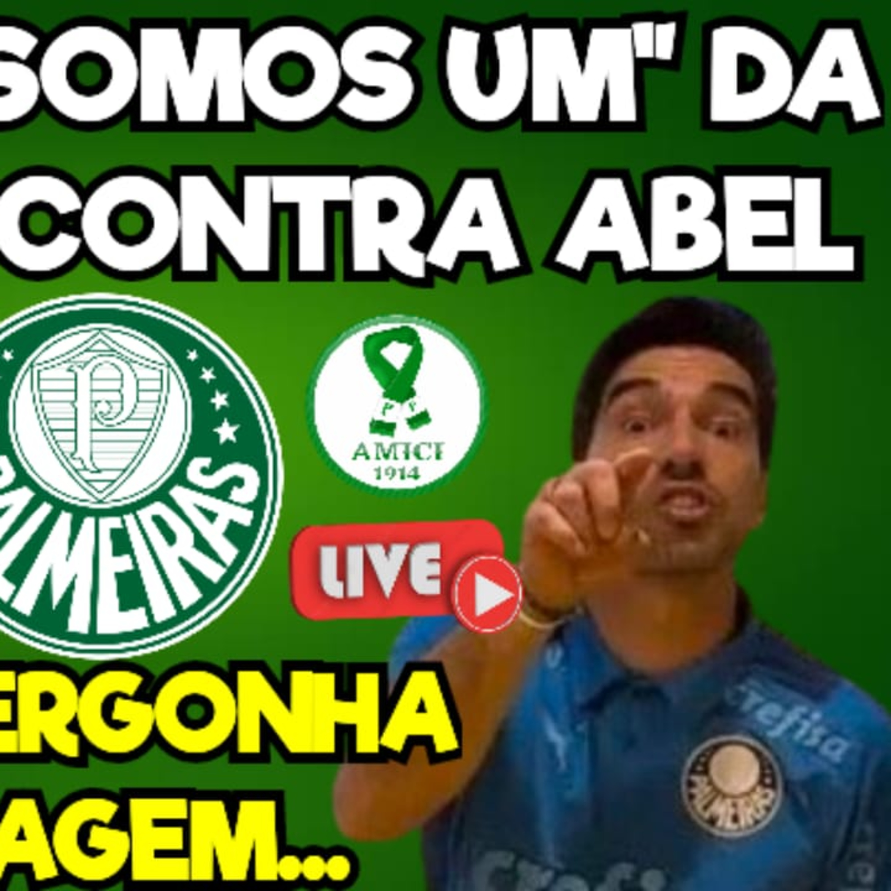 AO VIVO _ IMPRENSA SE UNE CONTRA A ABEL E IGNORA O QUE É IMPORTANTE _ RODADA DO BRASILEIRÃO episode artwork