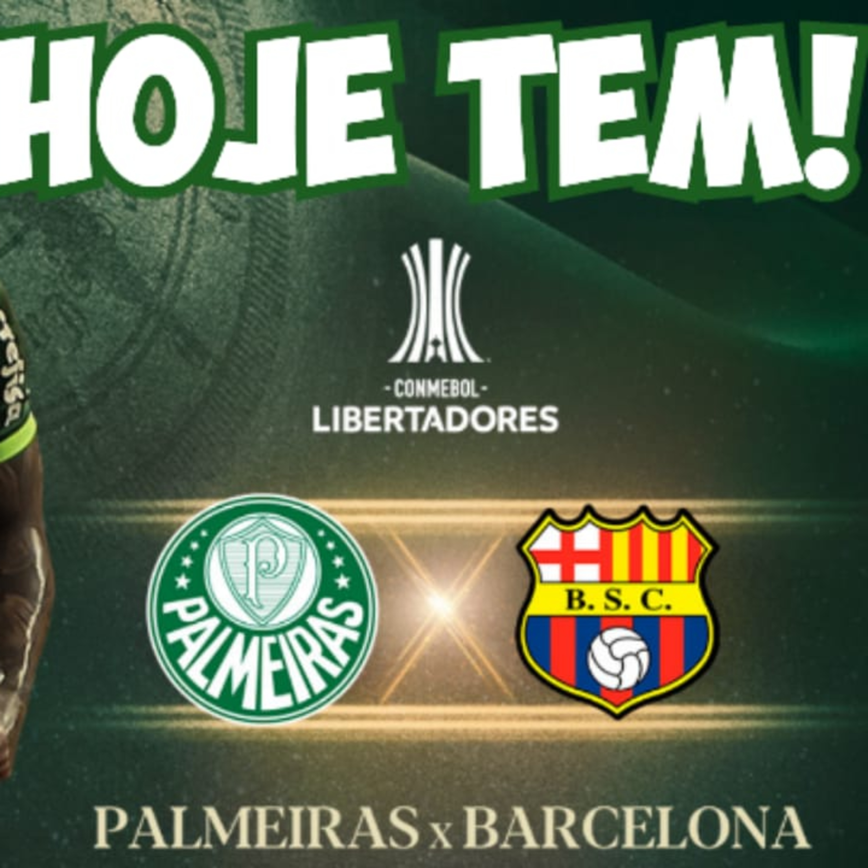 AO VIVO _ É DIA DE PALMEIRAS X BARCELONA-EQU NA LIBERTADORES _ PROVÁVEL ESCALAÇÃO