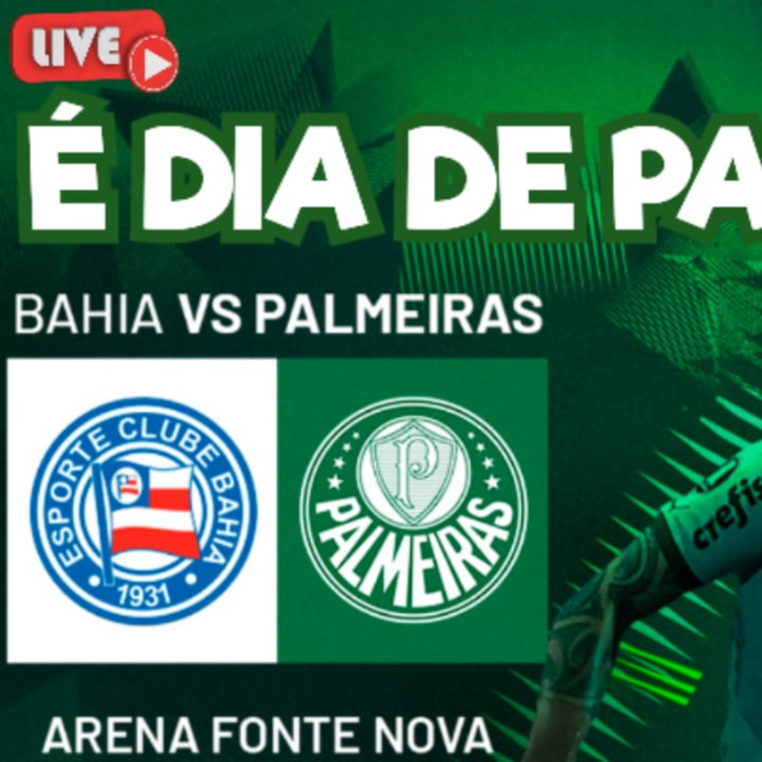 AO VIVO _ É DIA DE PALMEIRAS! VERDÃO ENFRENTA O BAHIA PELO BRASILEIRÃO _ PROVÁVEL ESCALAÇÃO