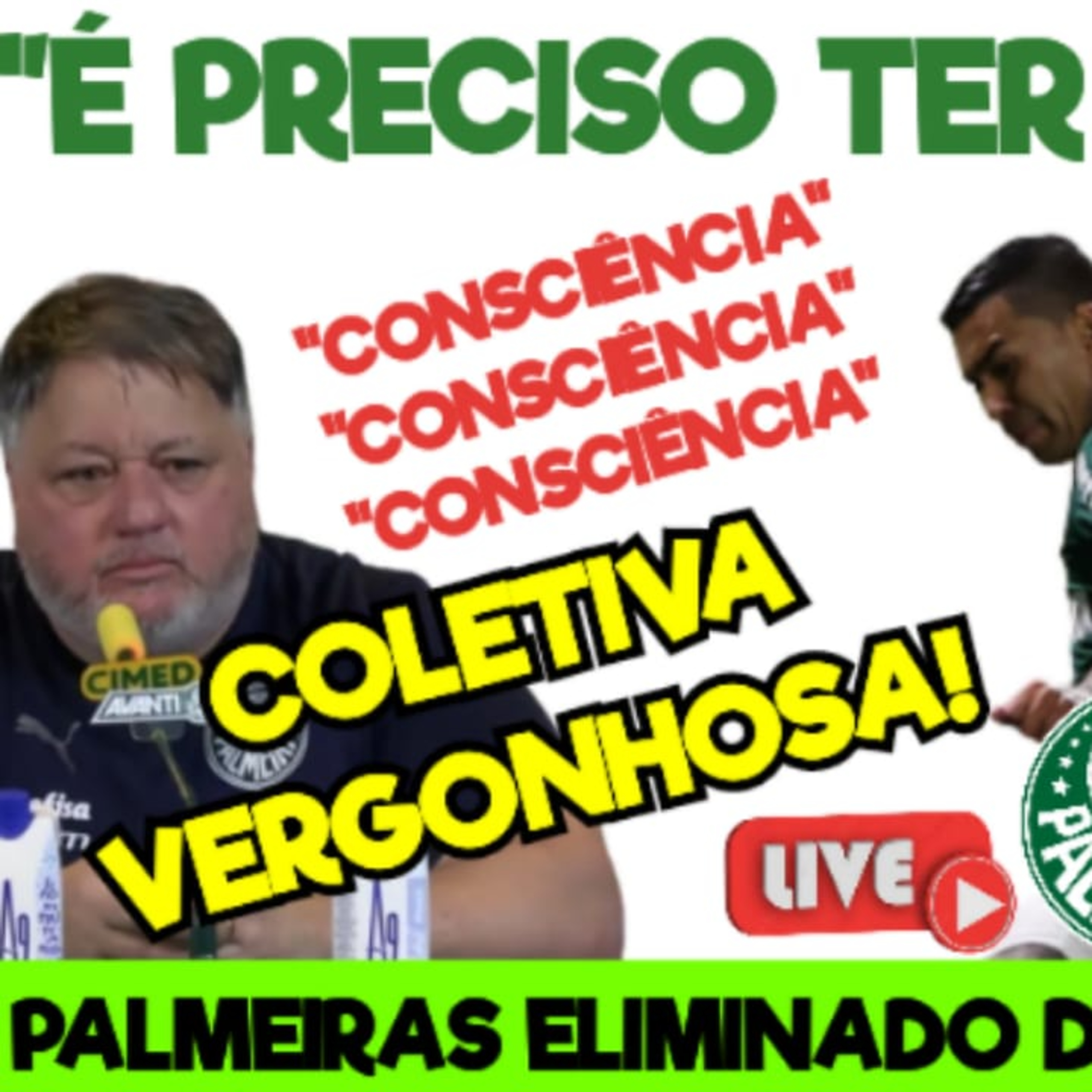 AO VIVO _ PALMEIRAS ELIMINADO PELO SÃO PAULO NA COPA DO BRASIL _ BARROS QUEBRA LEI DO SILÊNCIO