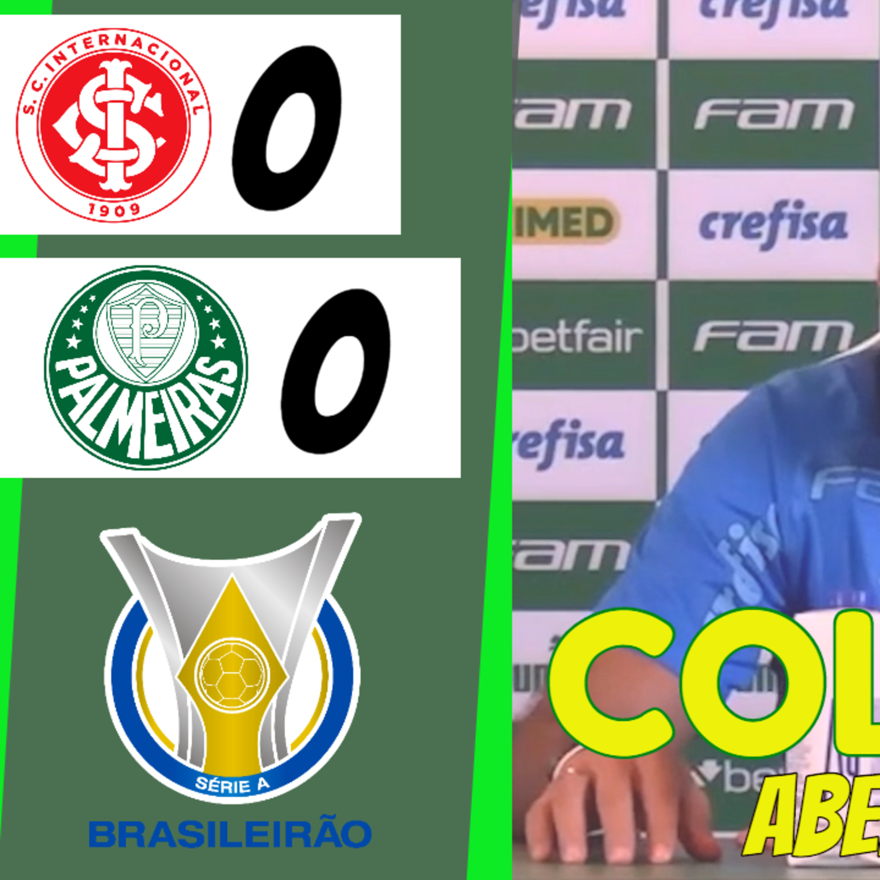 COLETIVA ABEL FERREIRA _ PÓS-JOGO _ INTERNACIONAL x PALMEIRAS _ BRASILEIRÃO episode artwork