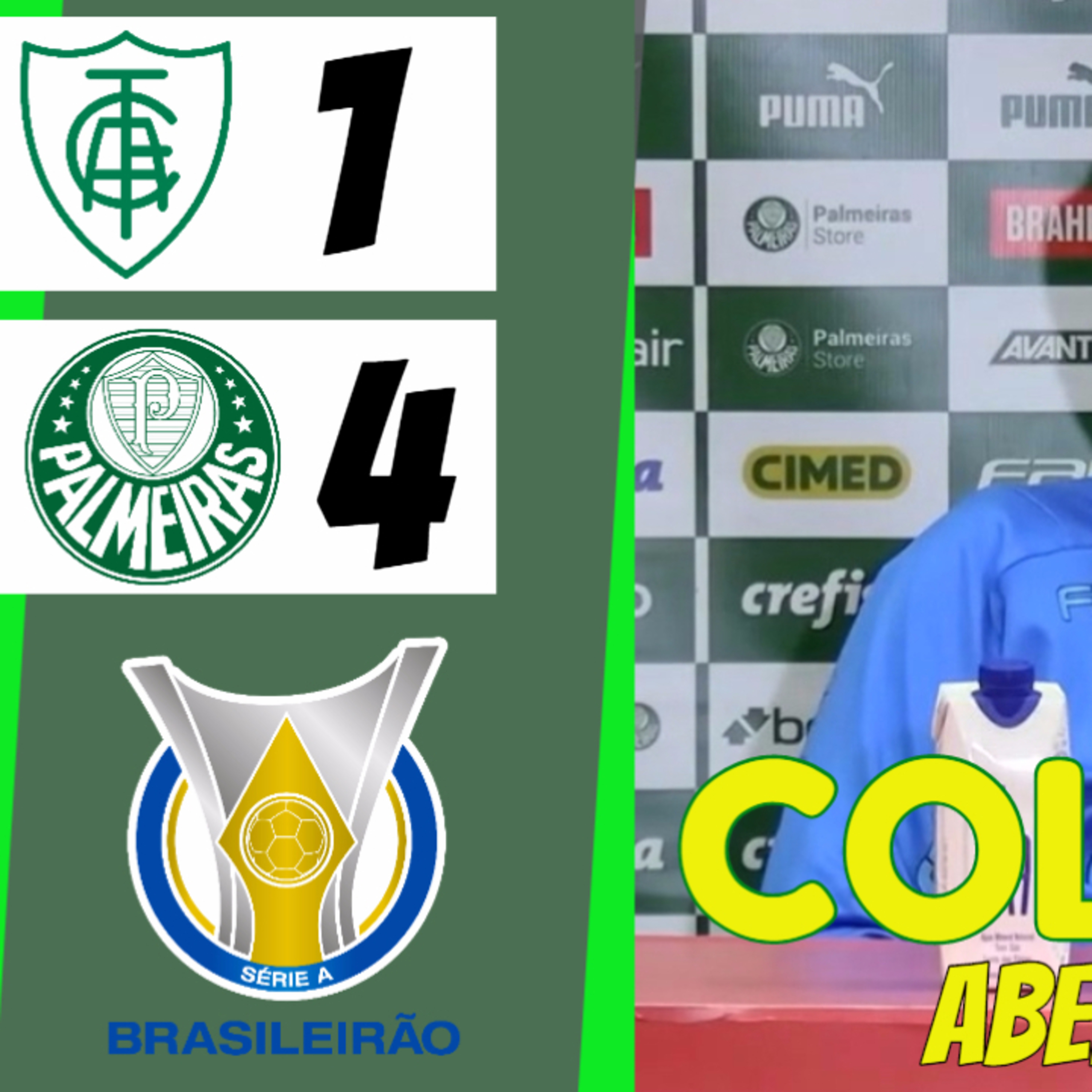COLETIVA ABEL FERREIRA _ PÓS-JOGO _ AMÉRICA-MG x PALMEIRAS _ BRASILEIRÃO 2023 _ AO VIVO