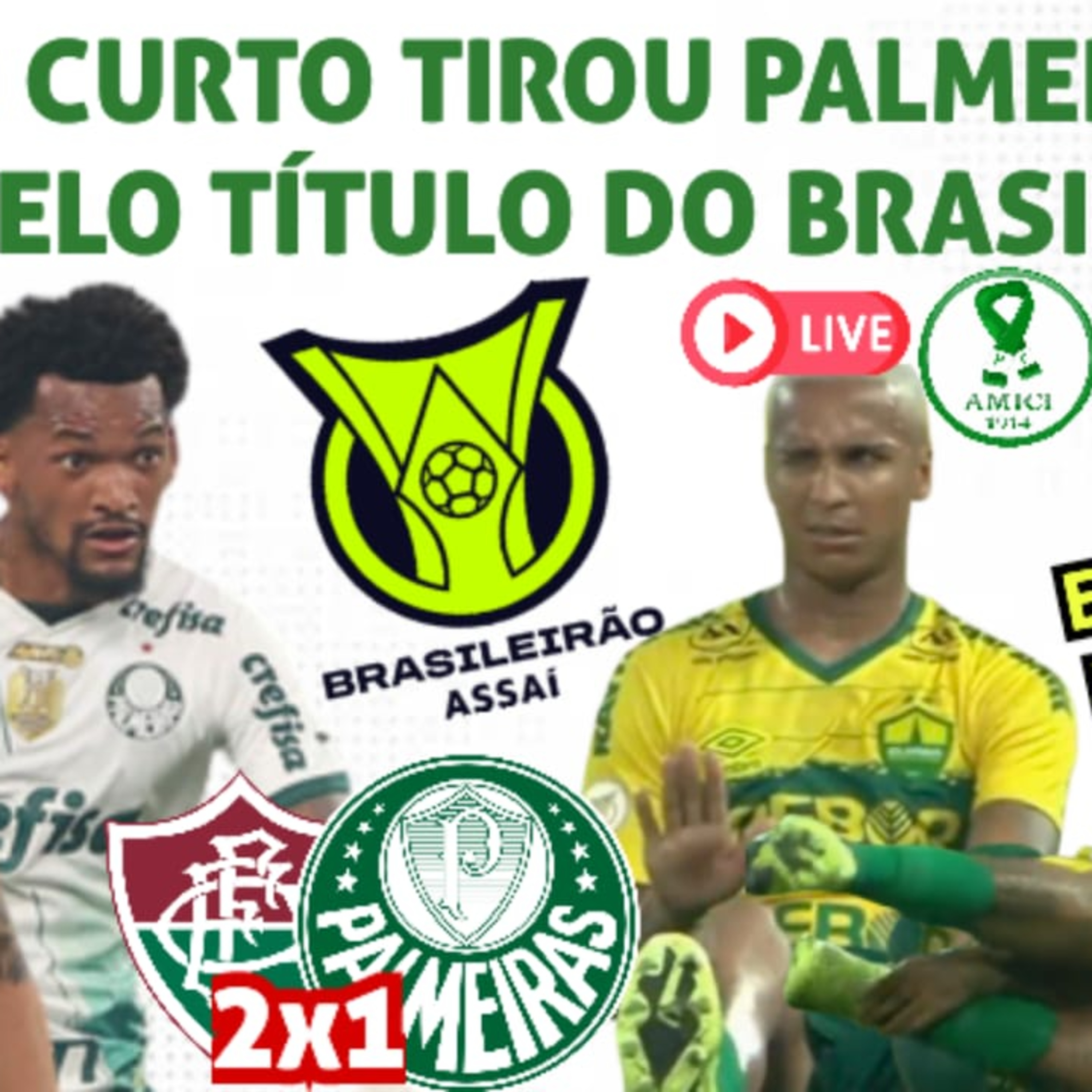 PALMEIRAS PRIORIZA LIBERTADORES E DEIXA BRASILEIRÃO DE LADO _ ERRAMOS EM NÃO MANTER O DEYVERSON_
