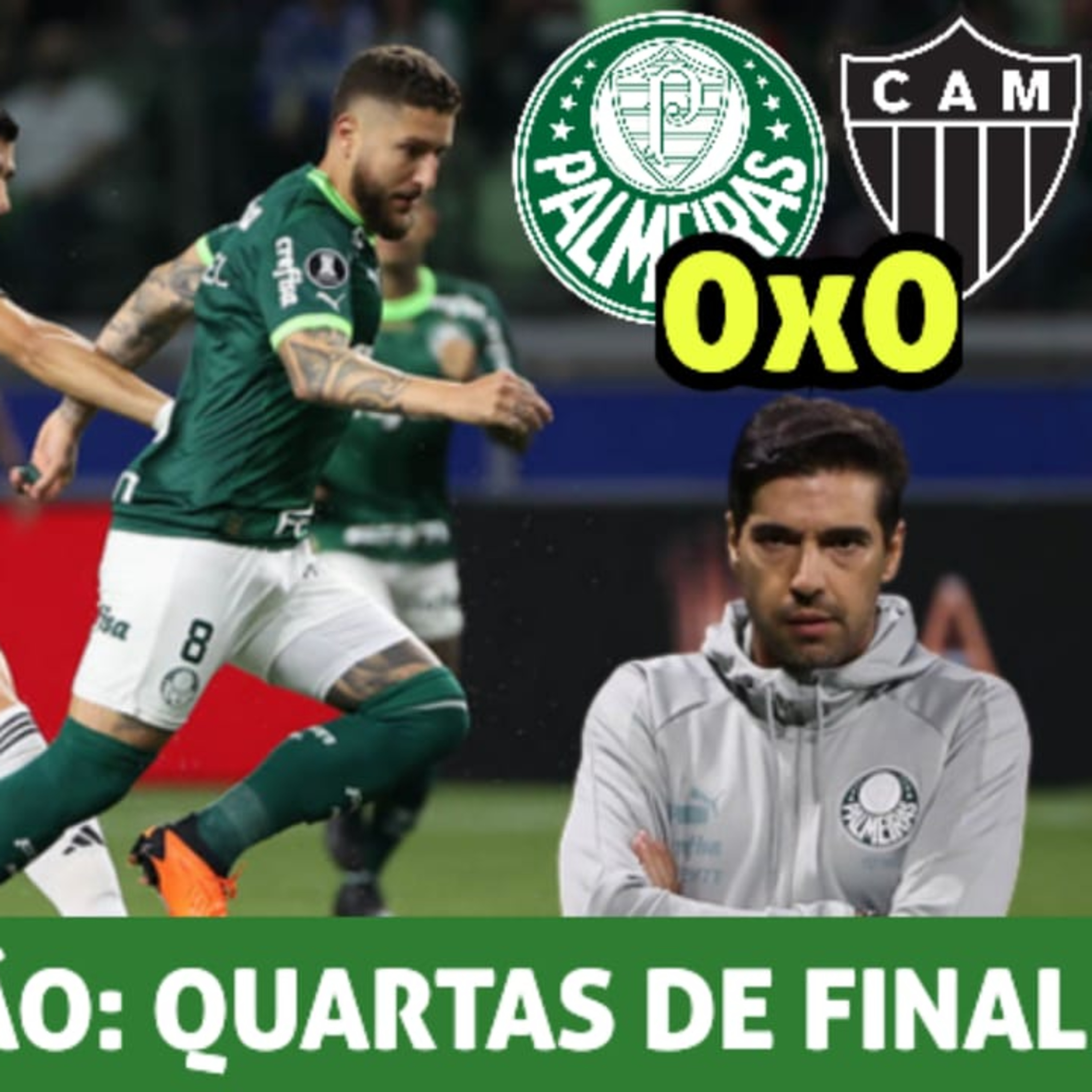 AO VIVO _ PALMEIRAS EMPATA COM ATLÉTICO-MG E SE CLASSIFICA PARA AS QUARTAS DE FINAL DA LIBERTADORES episode artwork