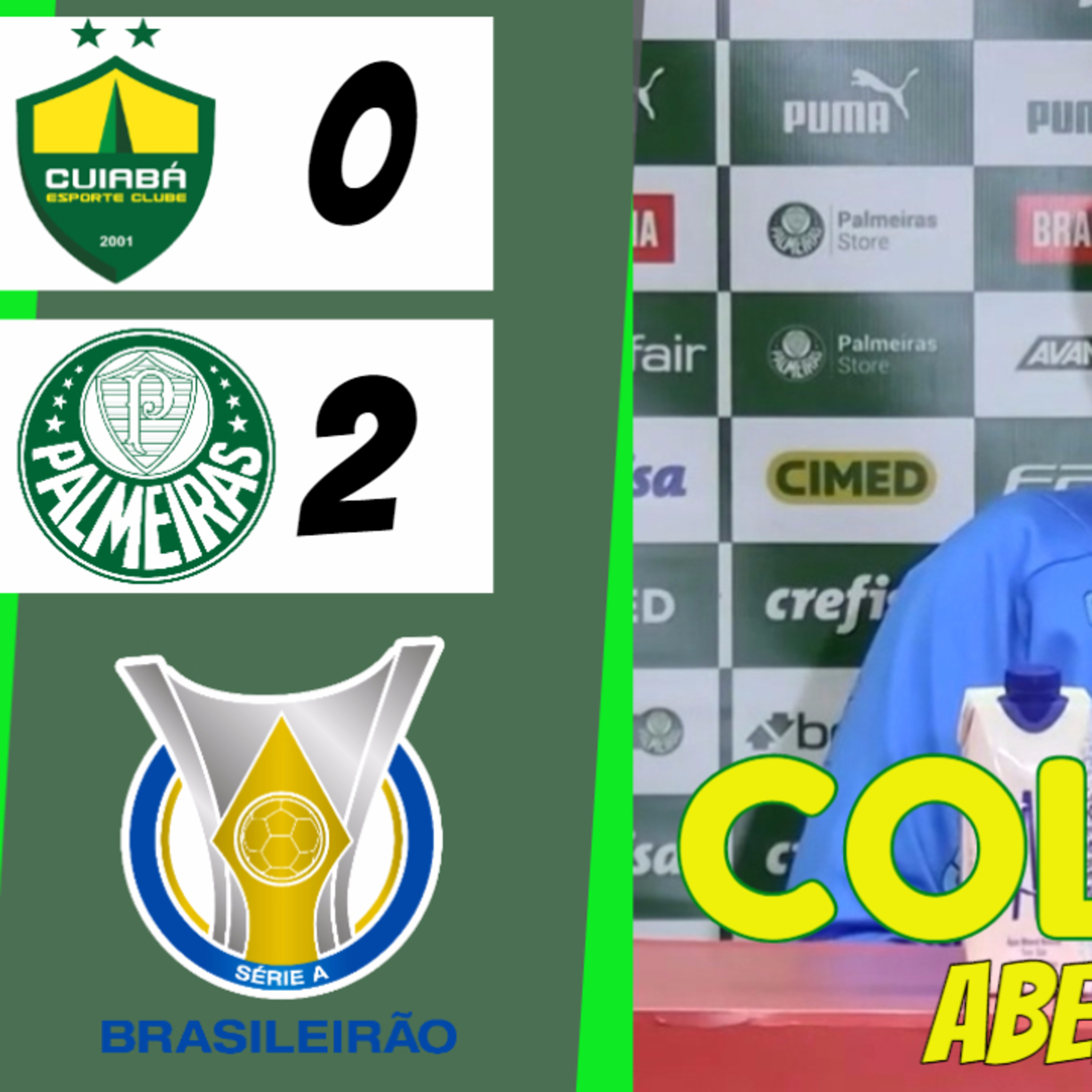 COLETIVA ABEL FERREIRA _ PÓS-JOGO _ CUIABÁ 0 x 2 PALMEIRAS _ BRASILEIRÃO 2023 _ AO VIVO