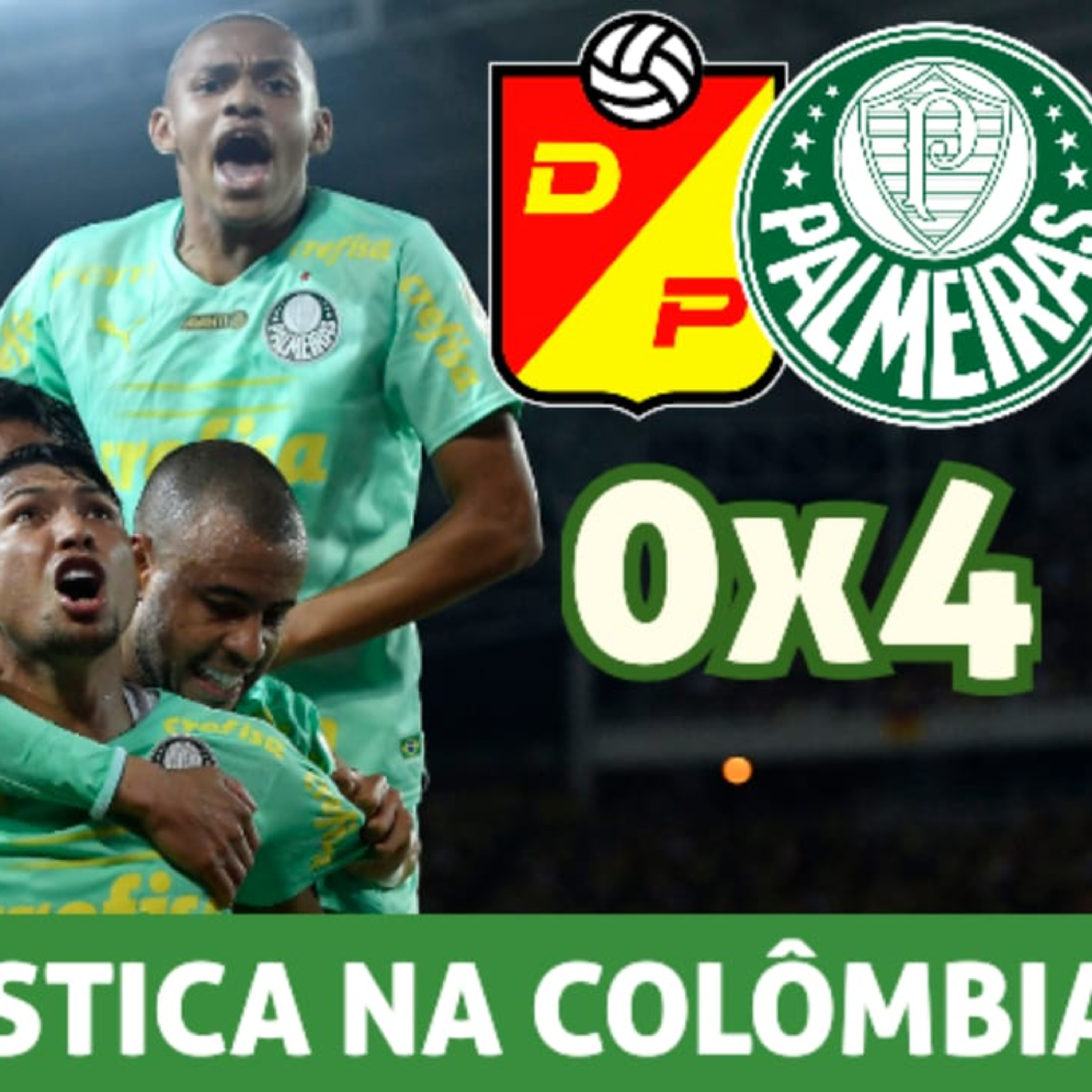 AO VIVO _ PALMEIRAS ATROPELA O DEPORTIVO PEREIRA E FICA PERTO DA SEMIFINAL DA LIBERTADORES