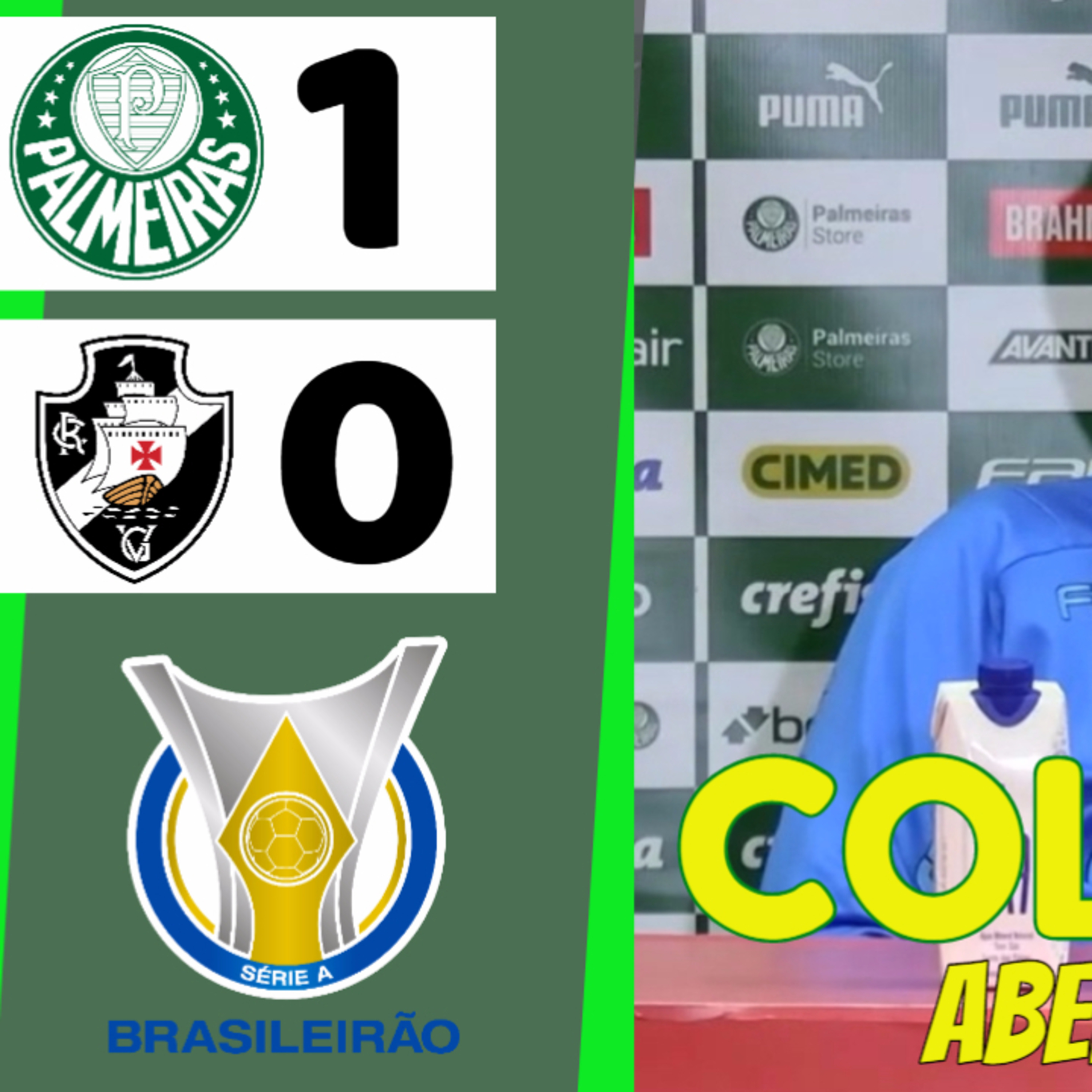 COLETIVA ABEL FERREIRA _ PÓS-JOGO _ PALMEIRAS x VASCO _ BRASILEIRÃO 2023 _ AO VIVO