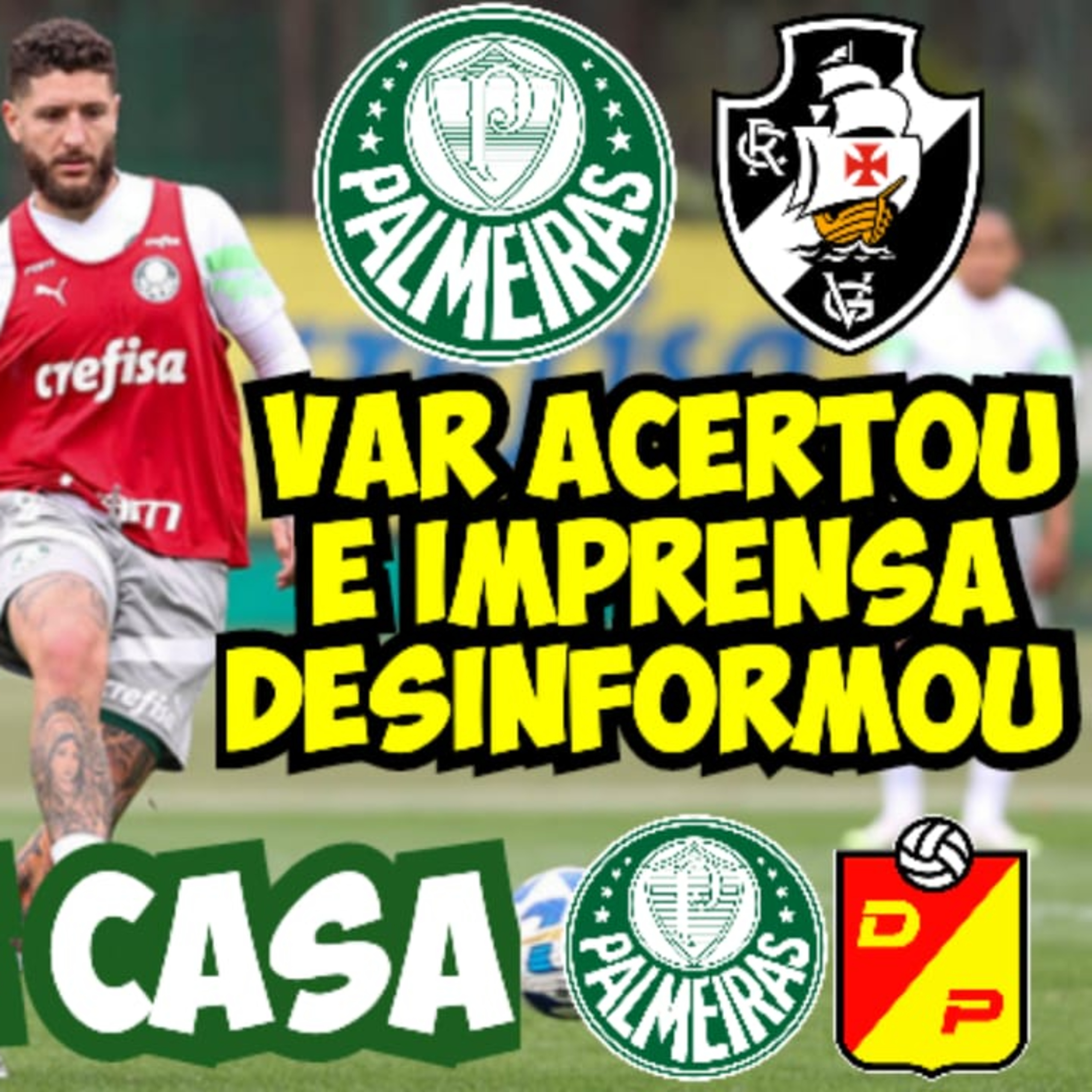 AO VIVO _ CBF CONFIRMA ACERTO DO VAR QUE EVITOU ROUBO CONTRA O PALMEIRAS _ RESERVAS NA LIBERTADORES