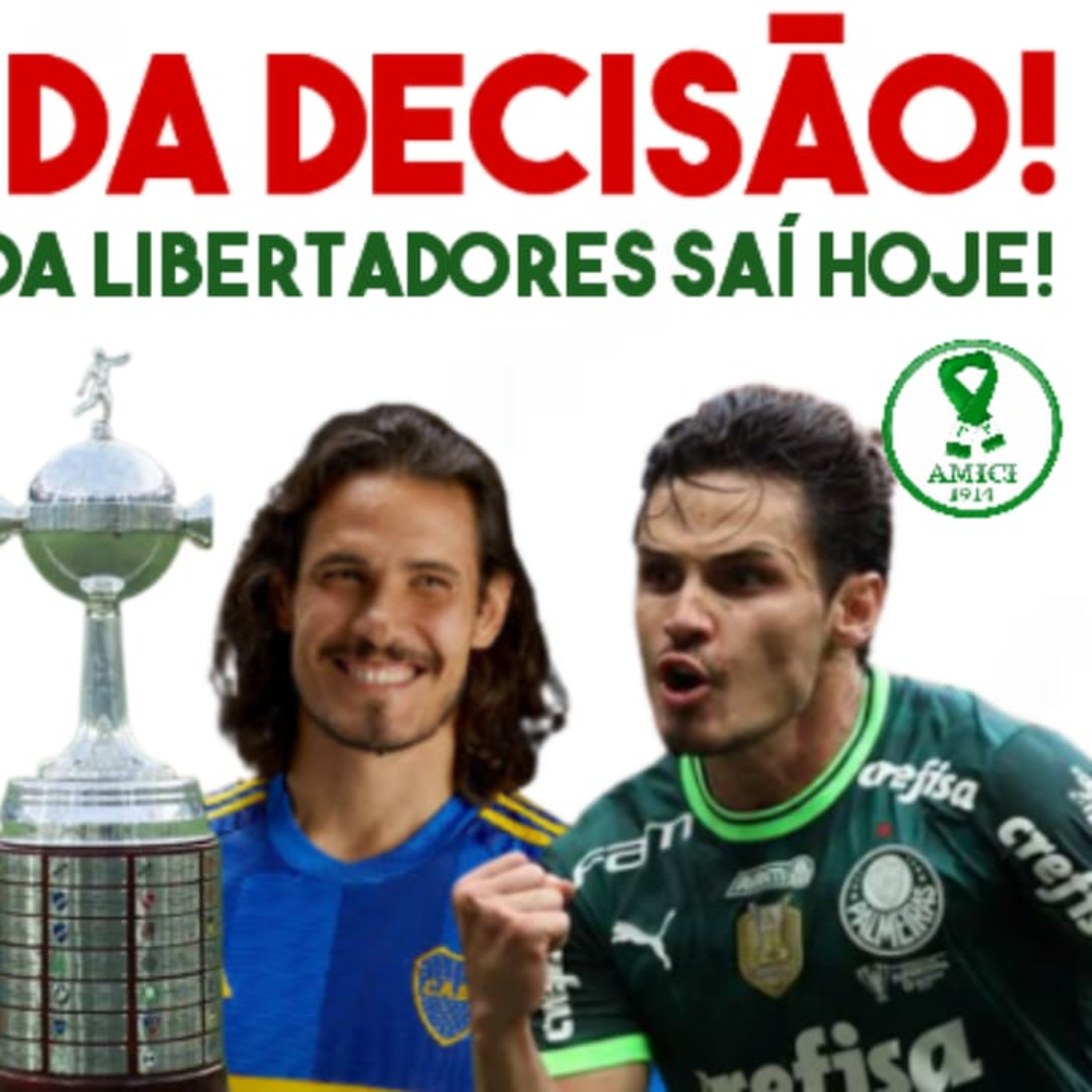 INTER X FLUMINENSE DECIDEM VAGA NA FINAL DA LIBERTADORES _ AMANHÃ TEM PALMEIRAS X BOCA JUNIORS episode artwork