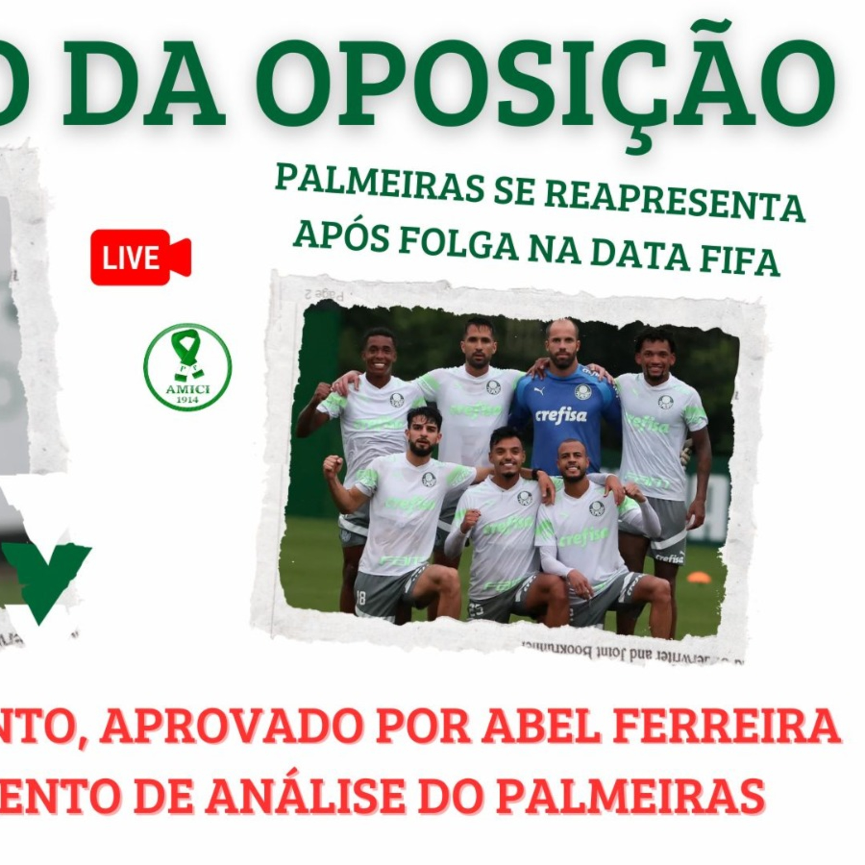 CONSELHEIROS DE OPOSIÇÃO SE MANIFESTAM _ PALMEIRAS FAZ PLANEJAMENTO DE 2024 _ ELENCO VOLTA A TREINAR