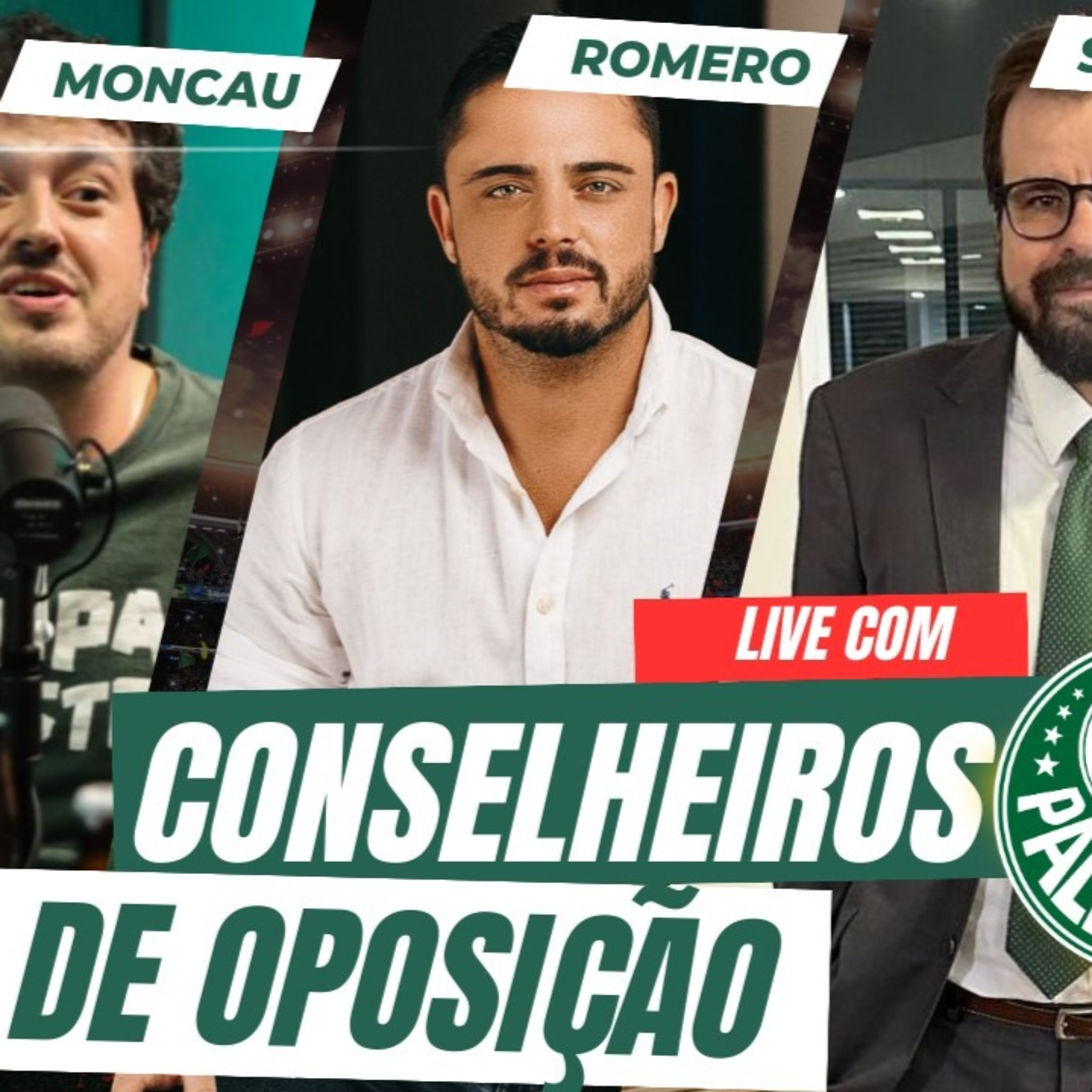 LIVE COM OS CONSELHEIROS DA OPOSIÇÃO _ OS BASTIDORES DA POLÍTICA DO PALMEIRAS episode artwork
