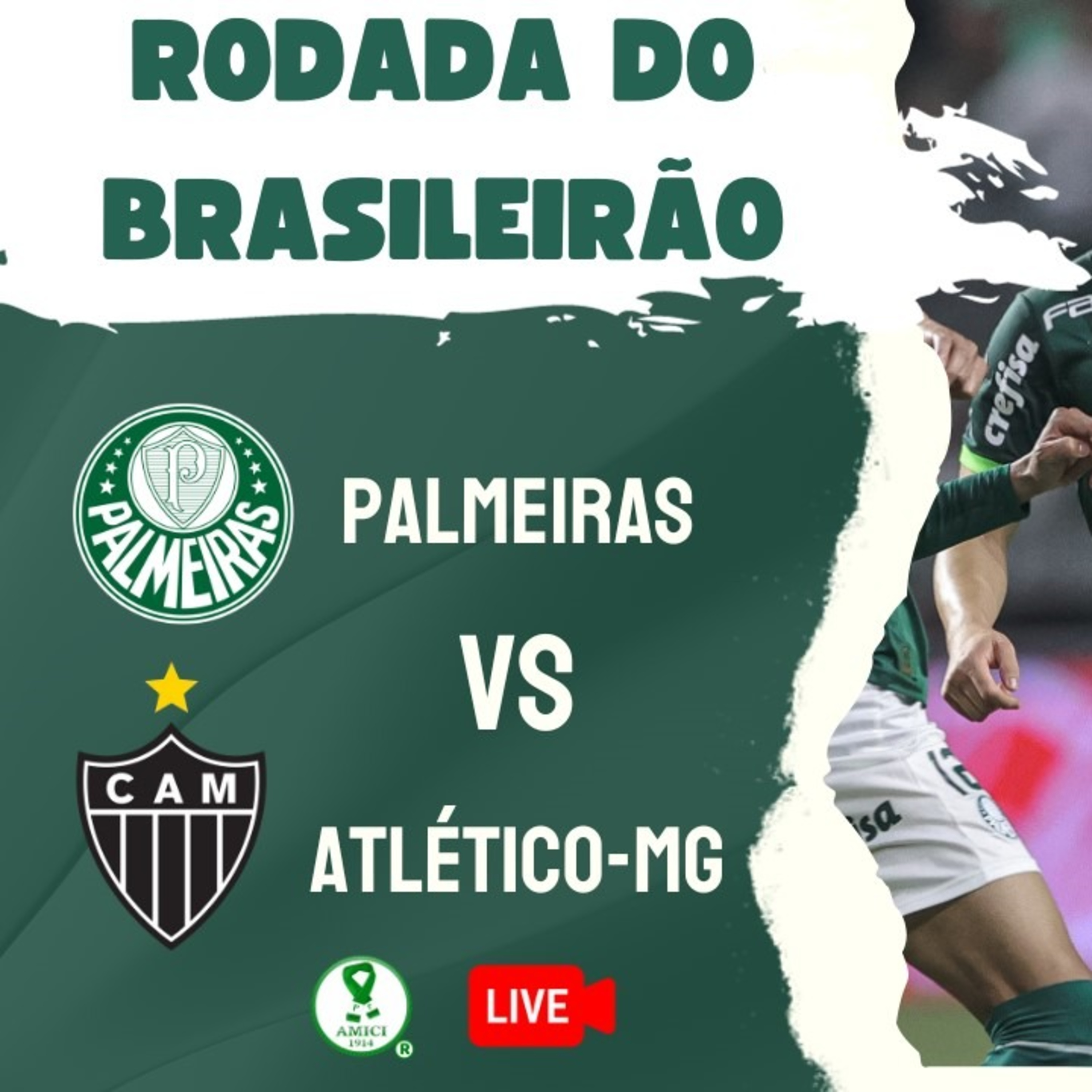 AO VIVO _ PALMEIRAS ENFRENTA O ATLÉTICO-MG NO ALLIANZ PARQUE E VÊ BRIGA PELO G4 FICAR ACIRRADA