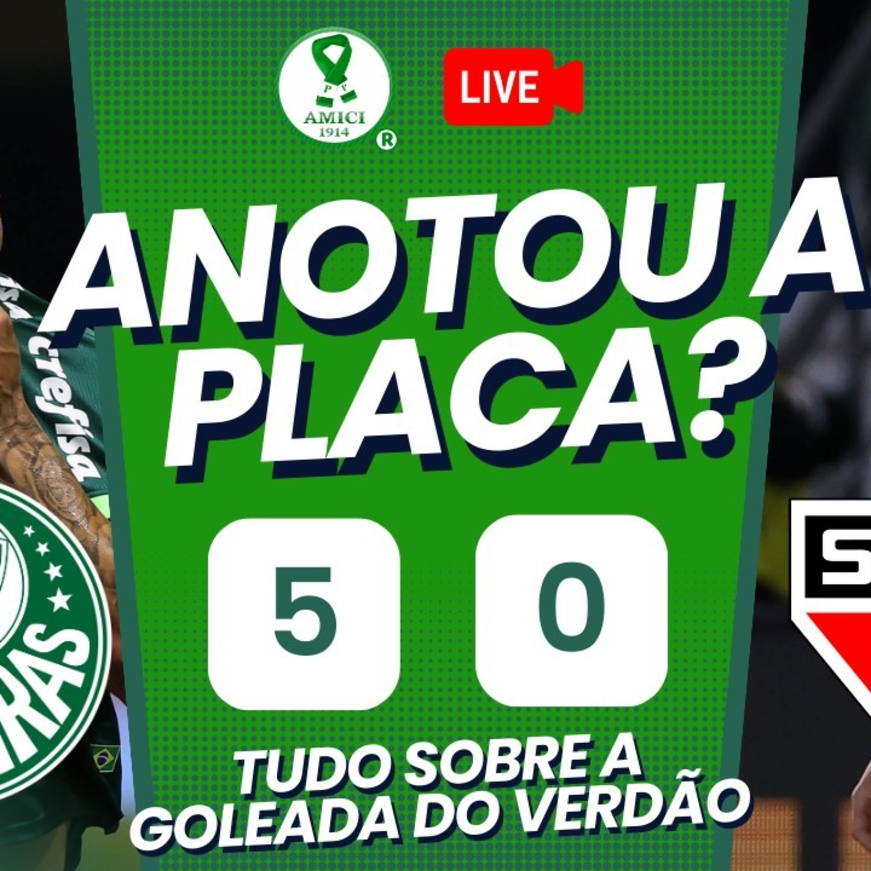 PALMEIRAS ATROPELA O SÃO PAULO NO ALLIANZ PARQUE COM ATUAÇÃO DE GALA DE PIQUEREZ E BRENO LOPES