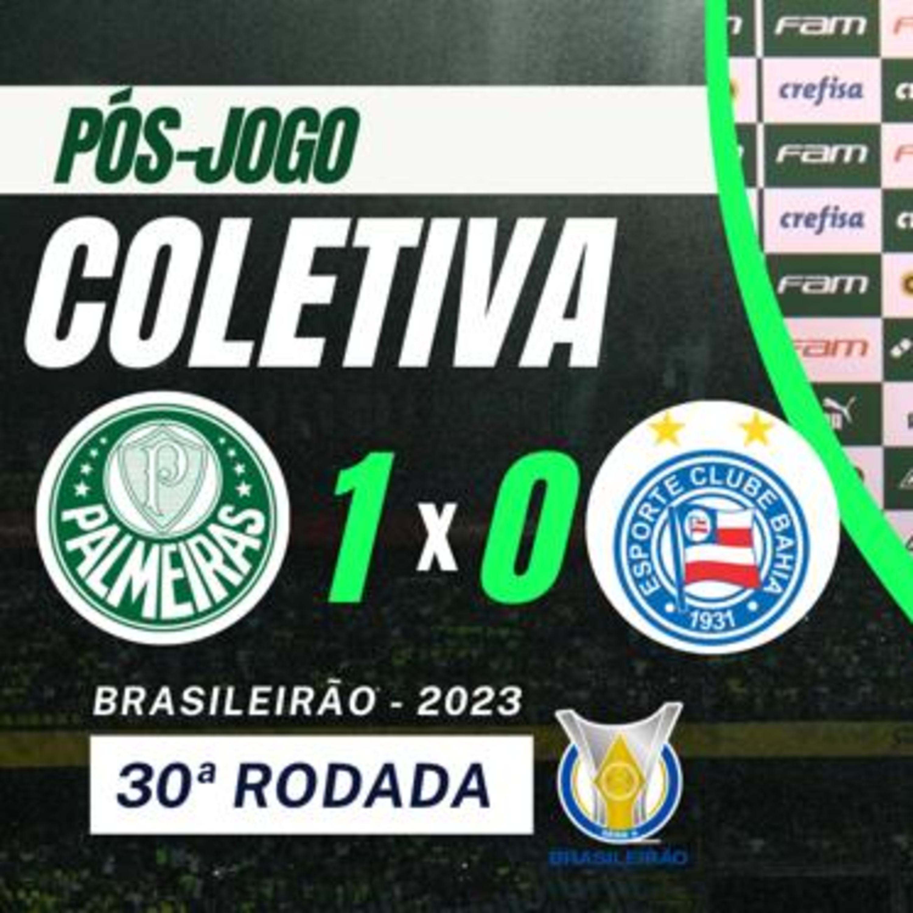 COLETIVA ABEL FERREIRA _ PÓS-JOGO _ PALMEIRAS 1 x 0 BAHIA _ BRASILEIRÃO 2023 _ AO VIVO