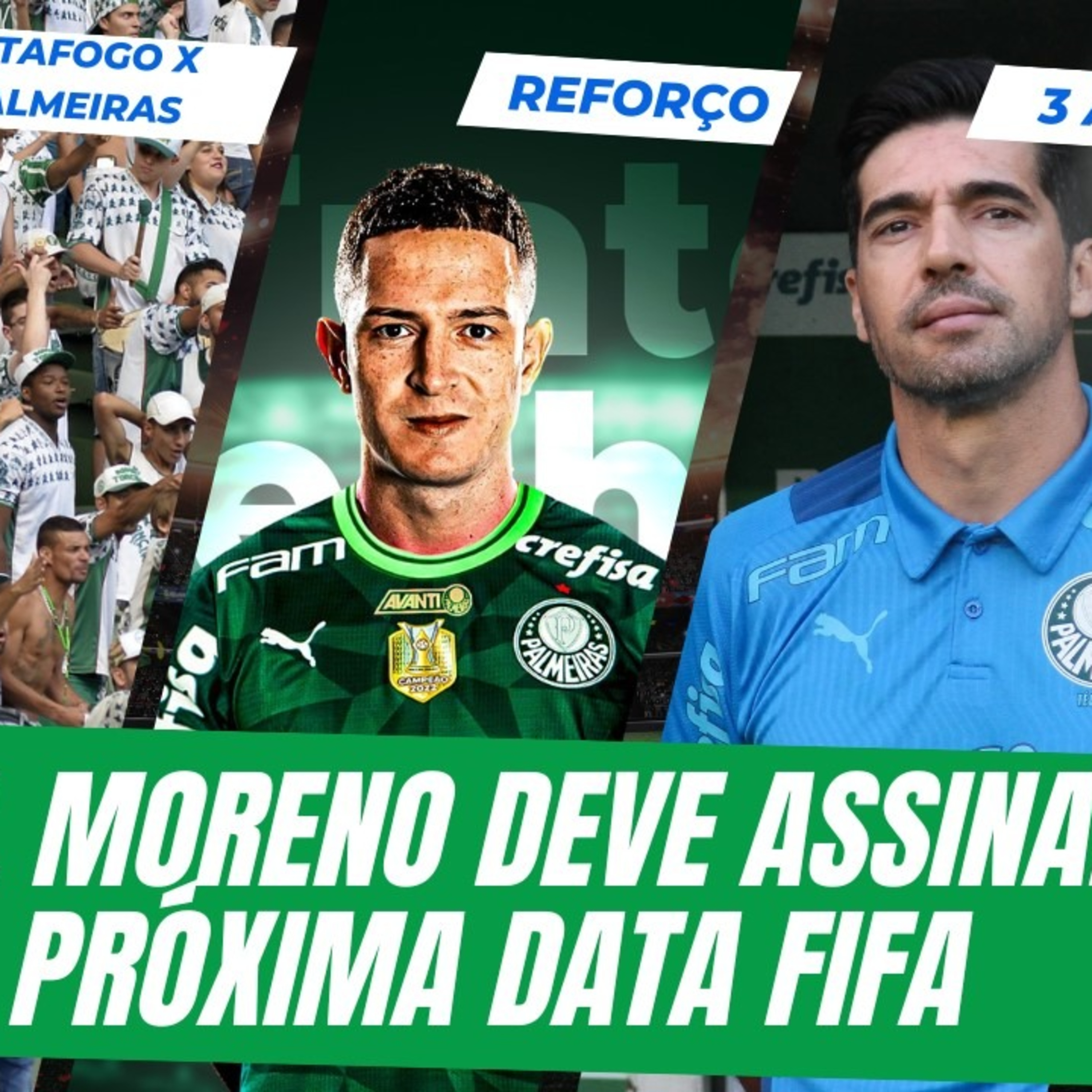 AO VIVO _ ANÍBAL DEVE ASSINAR NA PRÓXIMA DATA FIFA _ 3 ANOS DE ABEL _ BOTAFOGO X PALMEIRAS