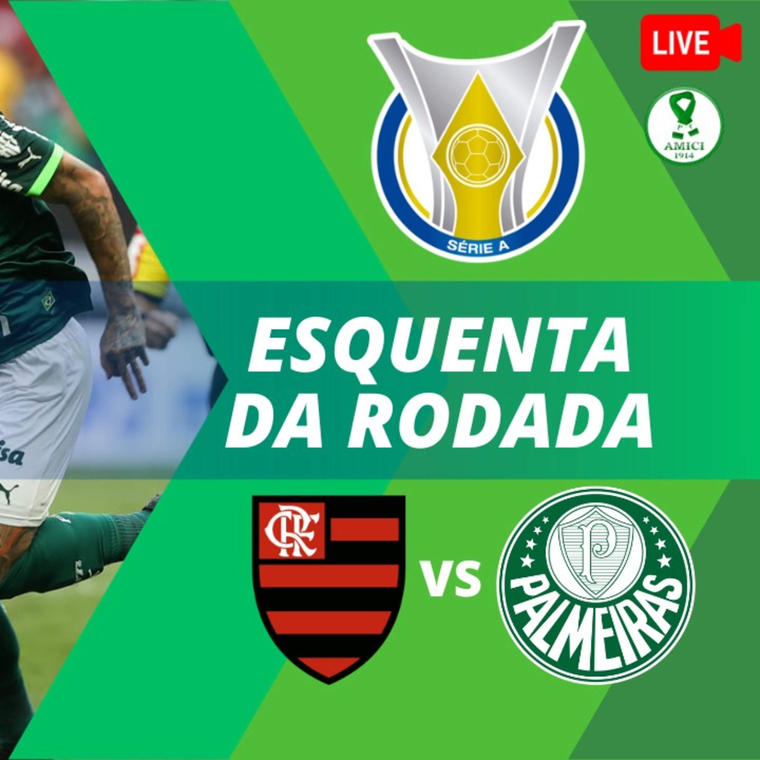AO VIVO _ MAIS UMA FINAL! PALMEIRAS ENCARA O FLAMENGO FORA DE CASA E BUSCA LIDERANÇA NA RODADA