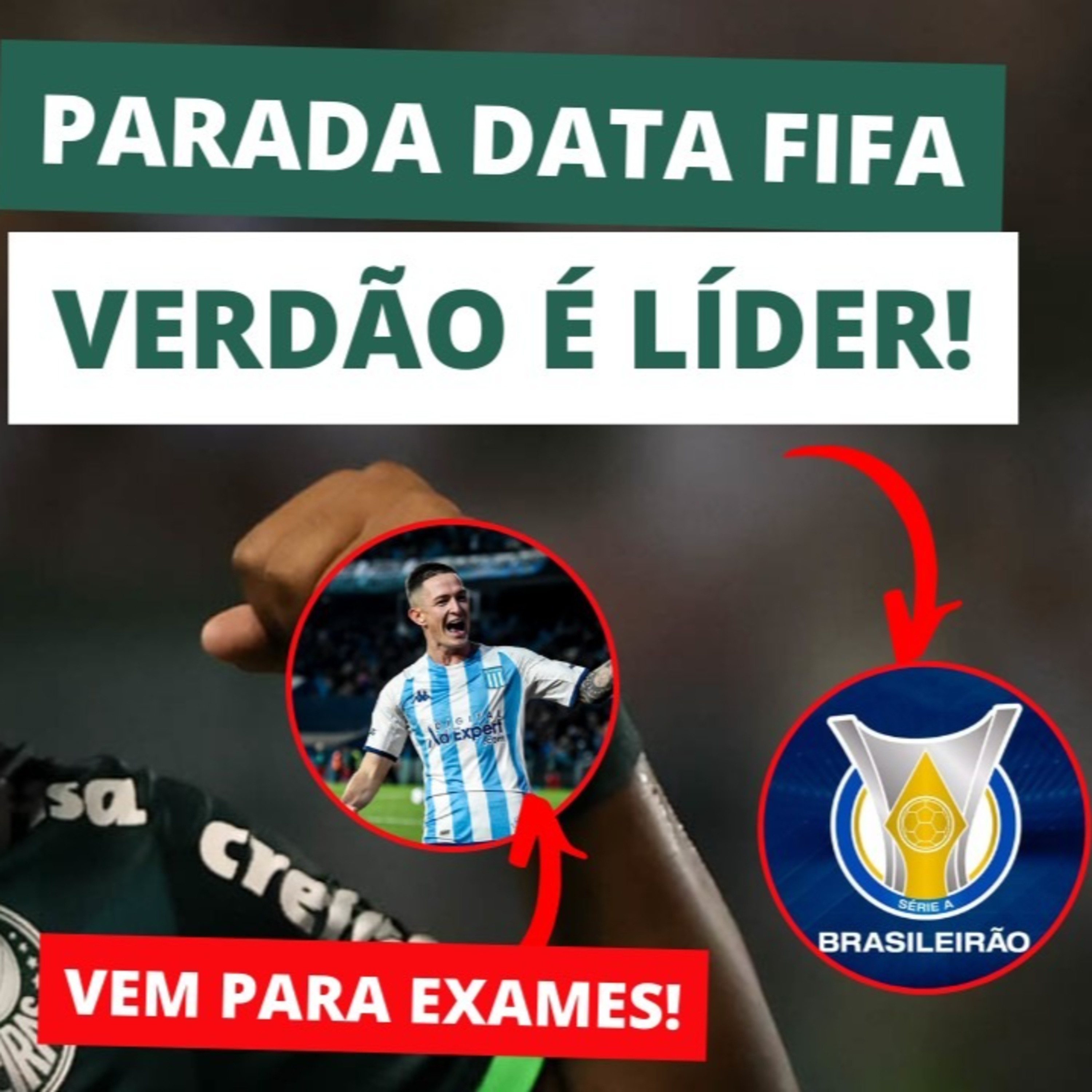 AO VIVO _ PALMEIRAS ASSUME LIDERANÇA E AGORA TEM DATA FIFA _ REFORÇO VEM PARA EXAMES NO BRASIL!