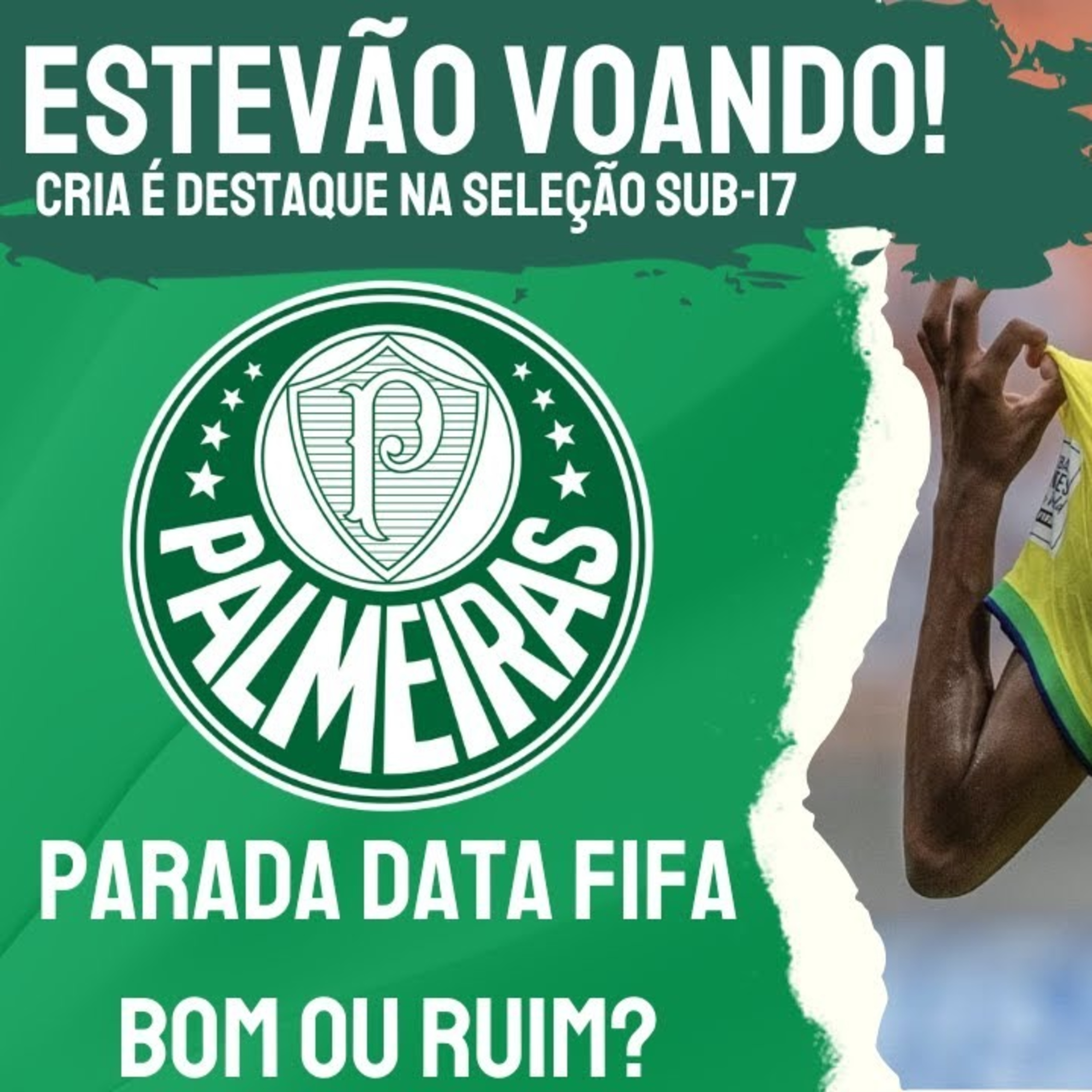 AO VIVO _ ESTEVÃO BRILHA NO MUNDIAL SUB-17 _ PARADA DATA FIFA É BOM OU RUIM PARA O PALMEIRAS_