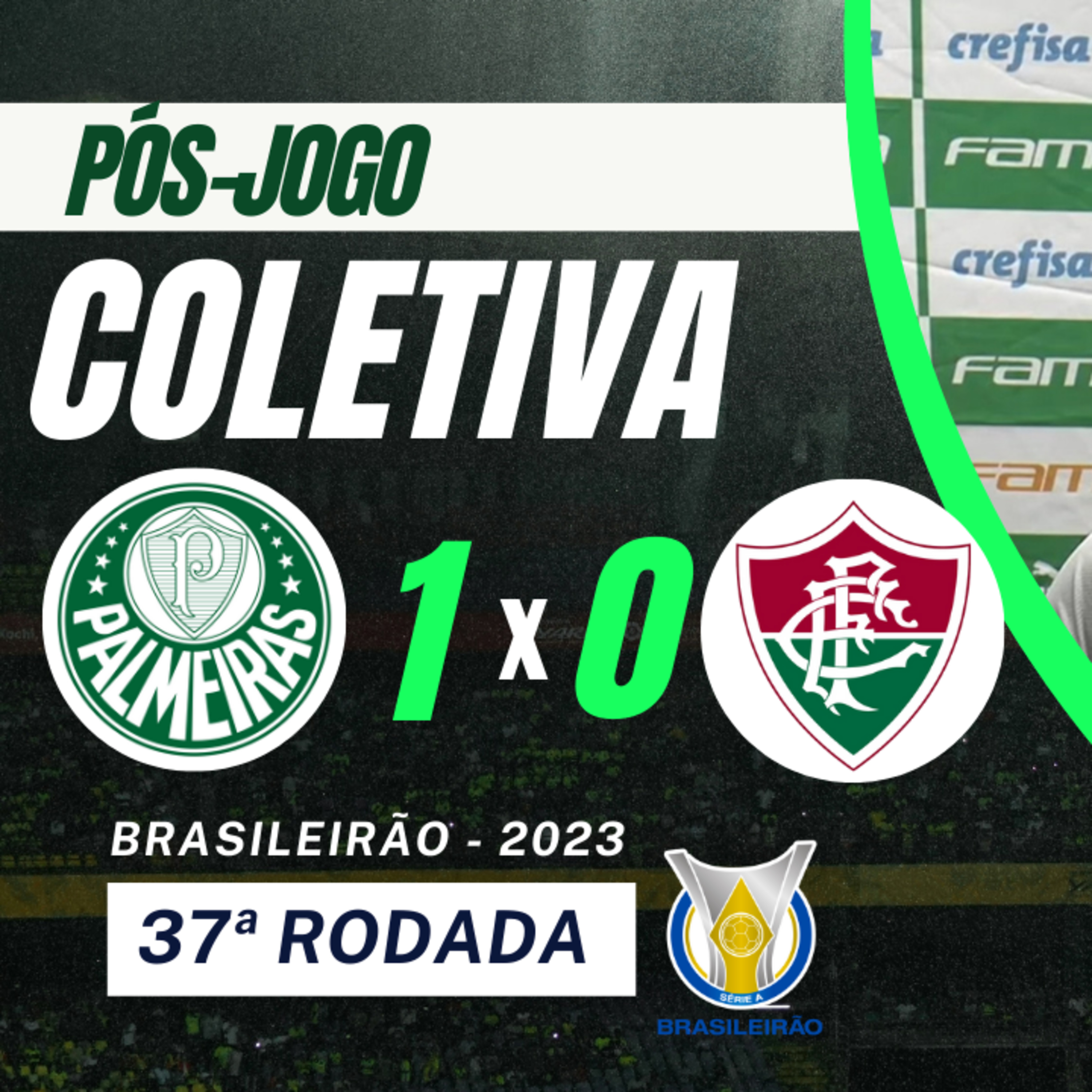COLETIVA ABEL FERREIRA _ PÓS-JOGO _ PALMEIRAS x FLUMINENSE _ BRASILEIRÃO 2023 _ AO VIVO