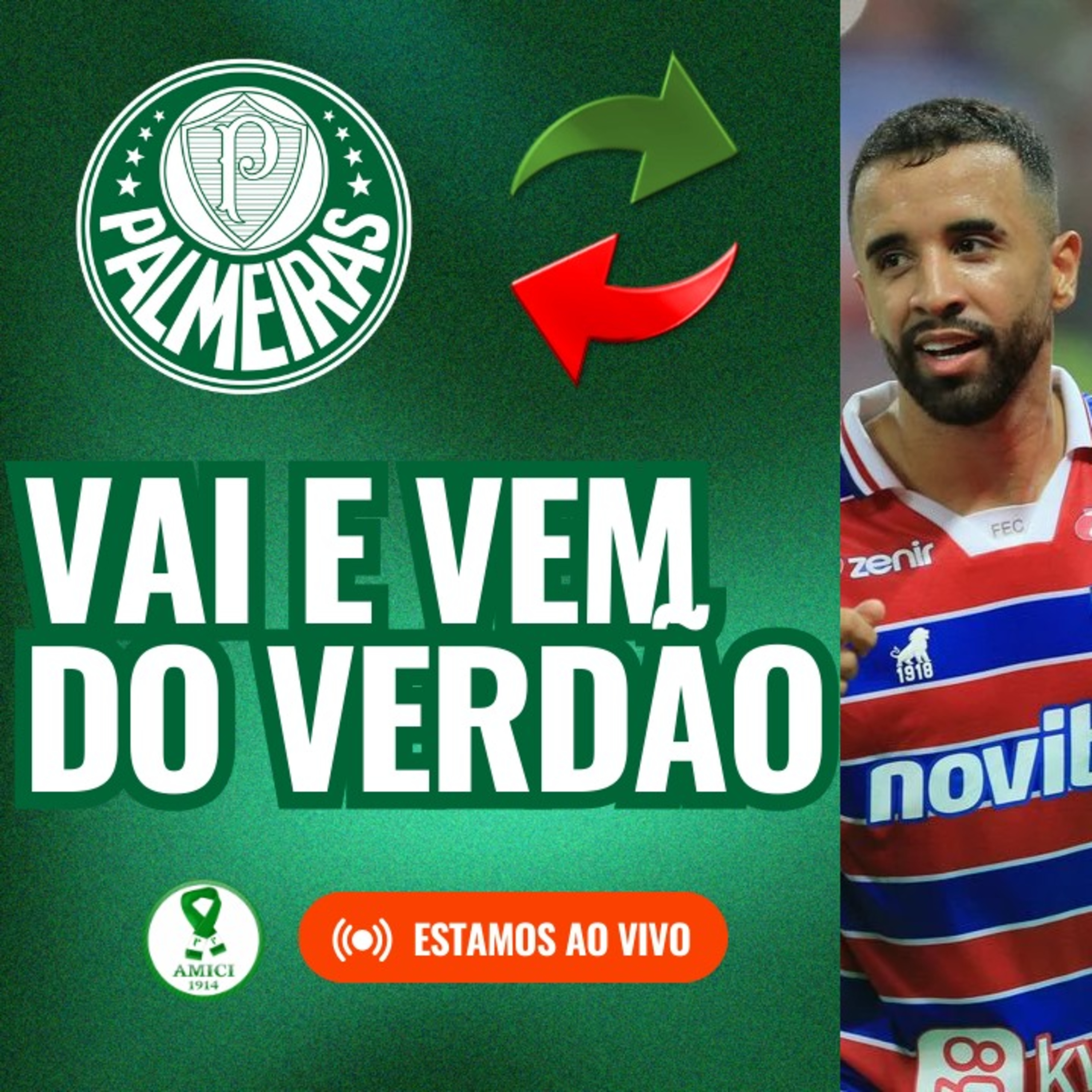 CAIO ALEXANDRE FORA DO RADAR _ CAULY SEGUE NA PAUTA _ ROCHA RENOVA COM PALMEIRAS _ ARTUR DE SAÍDA episode artwork