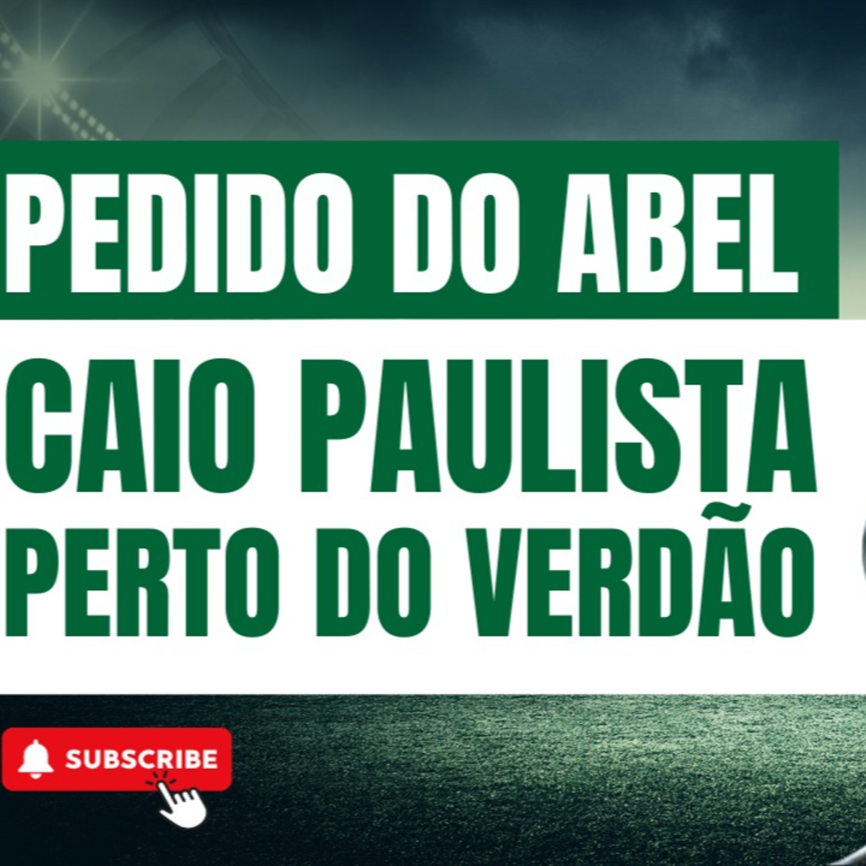 AO VIVO | PALMEIRAS AVANÇA POR CAIO PAULISTA E FICA PERTO DE ANUNCIAR O REFORÇO | MERCADO DA BOLA