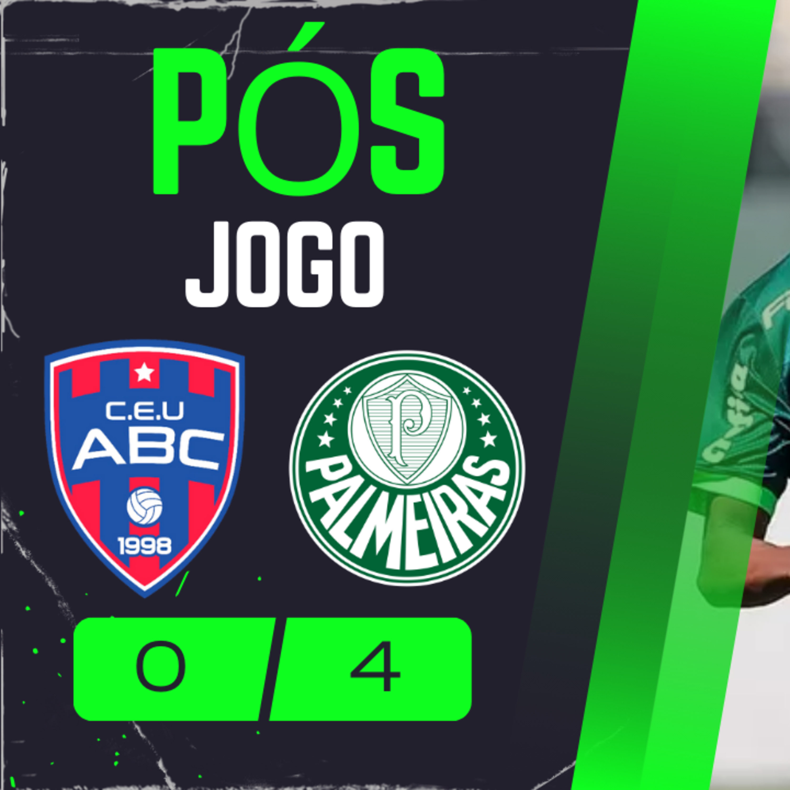 AO VIVO _ PÓS-JOGO _ UNIÃO ABC 0 x 4 PALMEIRAS _ COPINHA 2024