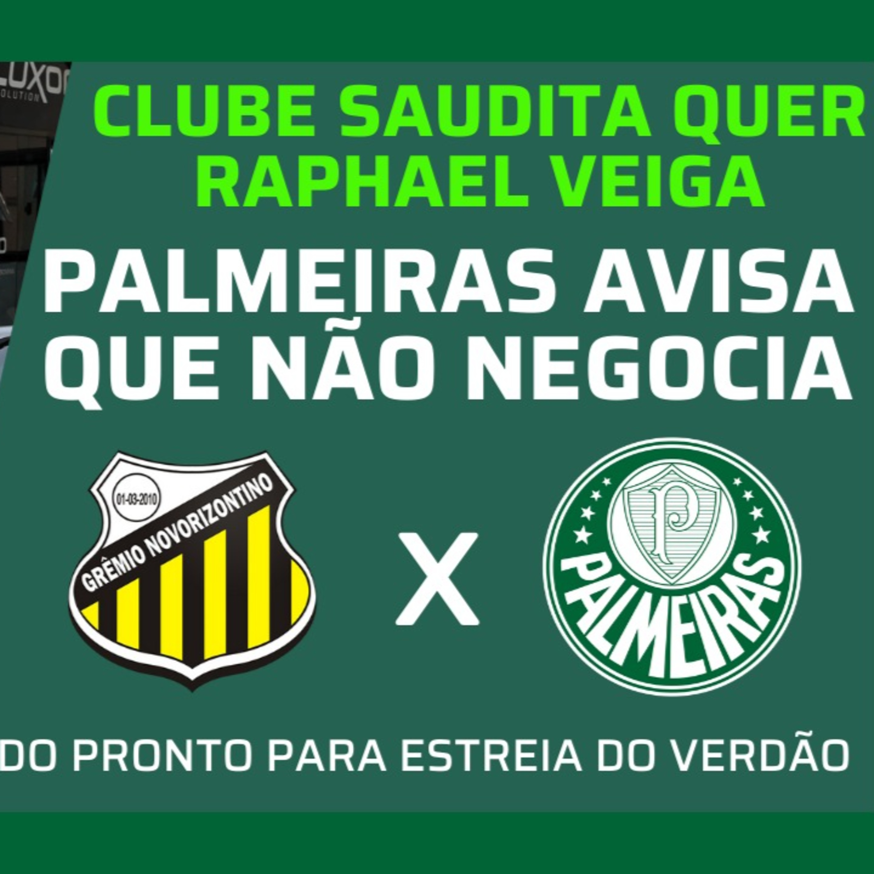 AO VIVO _ CLUBE SAUDITA PROCURA RAPHAEL VEIGA_ MAS PALMEIRAS RECUSA NEGOCIAR _ COMEÇOU O PAULISTÃO_