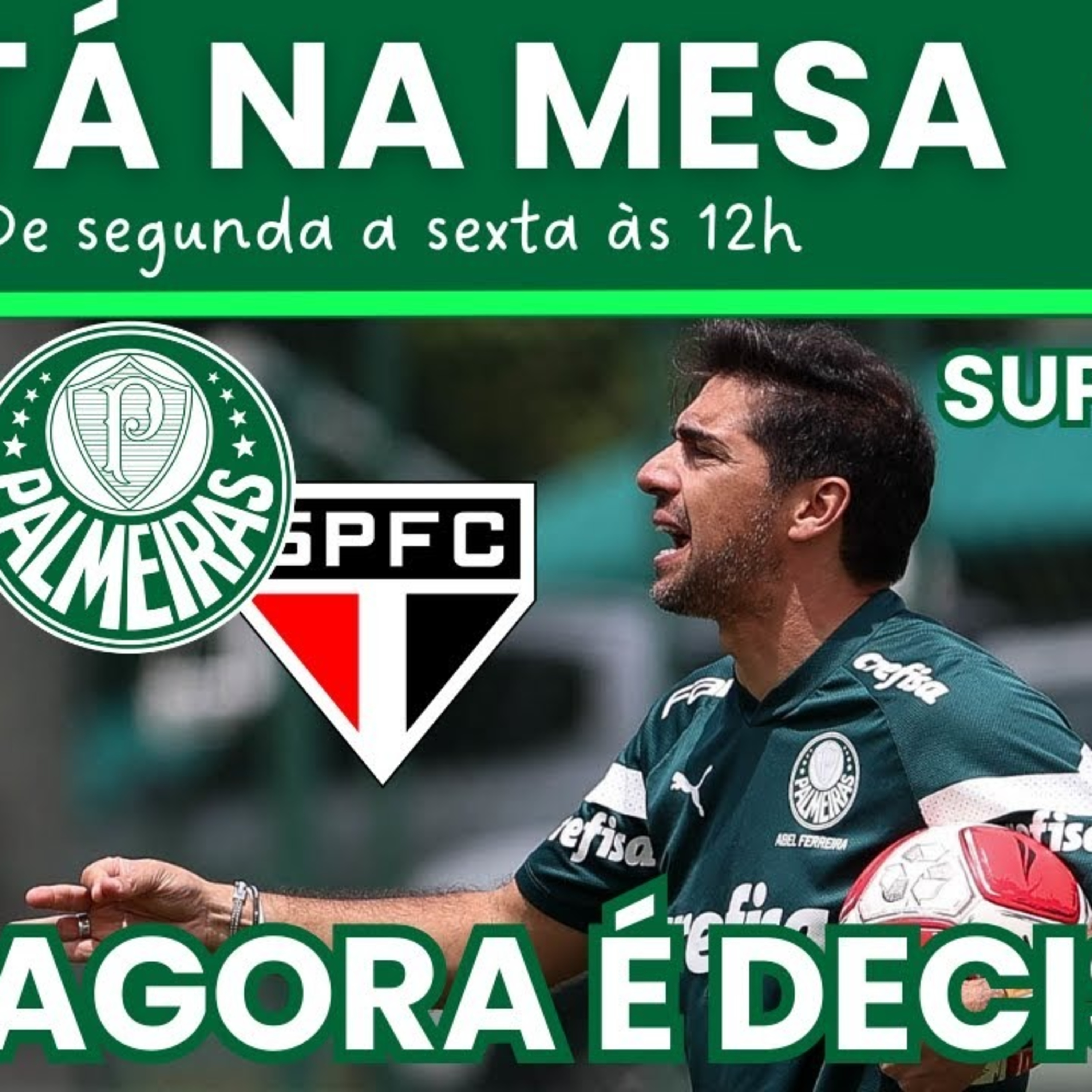 AO VIVO _ TÁ CHEGANDO A HORA DA DECISÃO_ PALMEIRAS X SÃO PAULO NA SUPERCOPA _ CRIAS RUMO A EUROPA