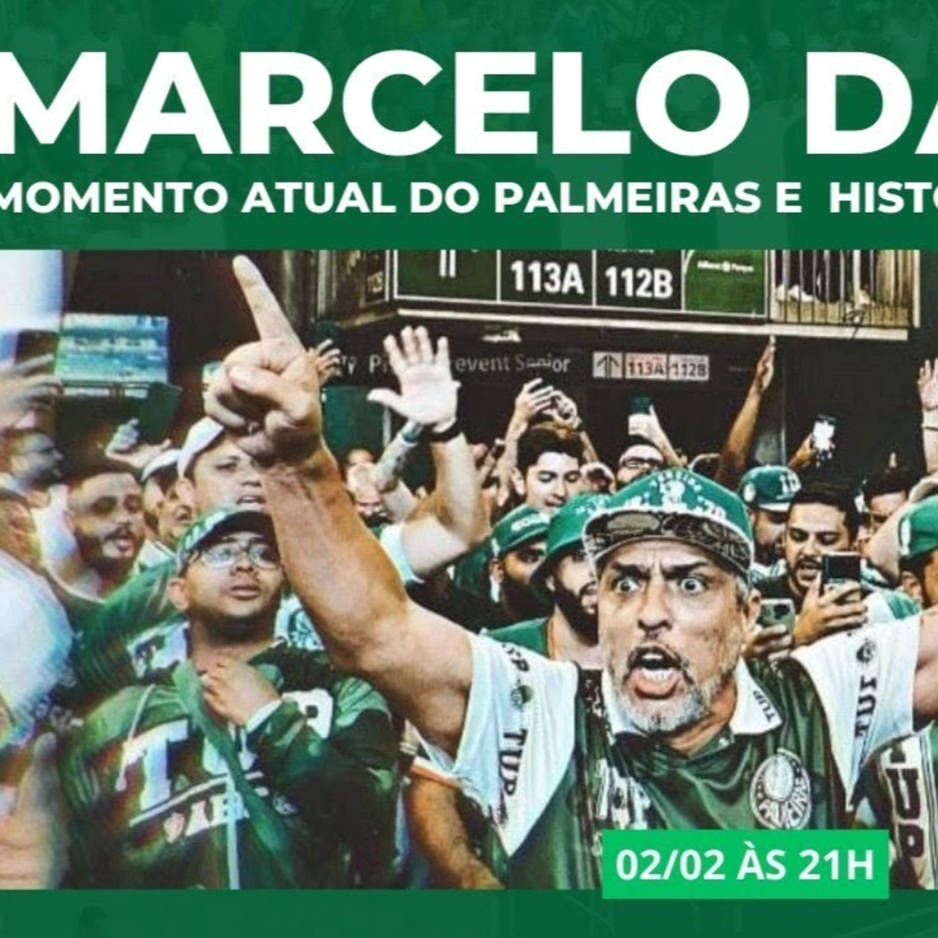 AO VIVO _ MARCELO DA TUP _ O MOMENTO ATUAL DO PALMEIRAS_ TORCIDA E CARNAVAL episode artwork