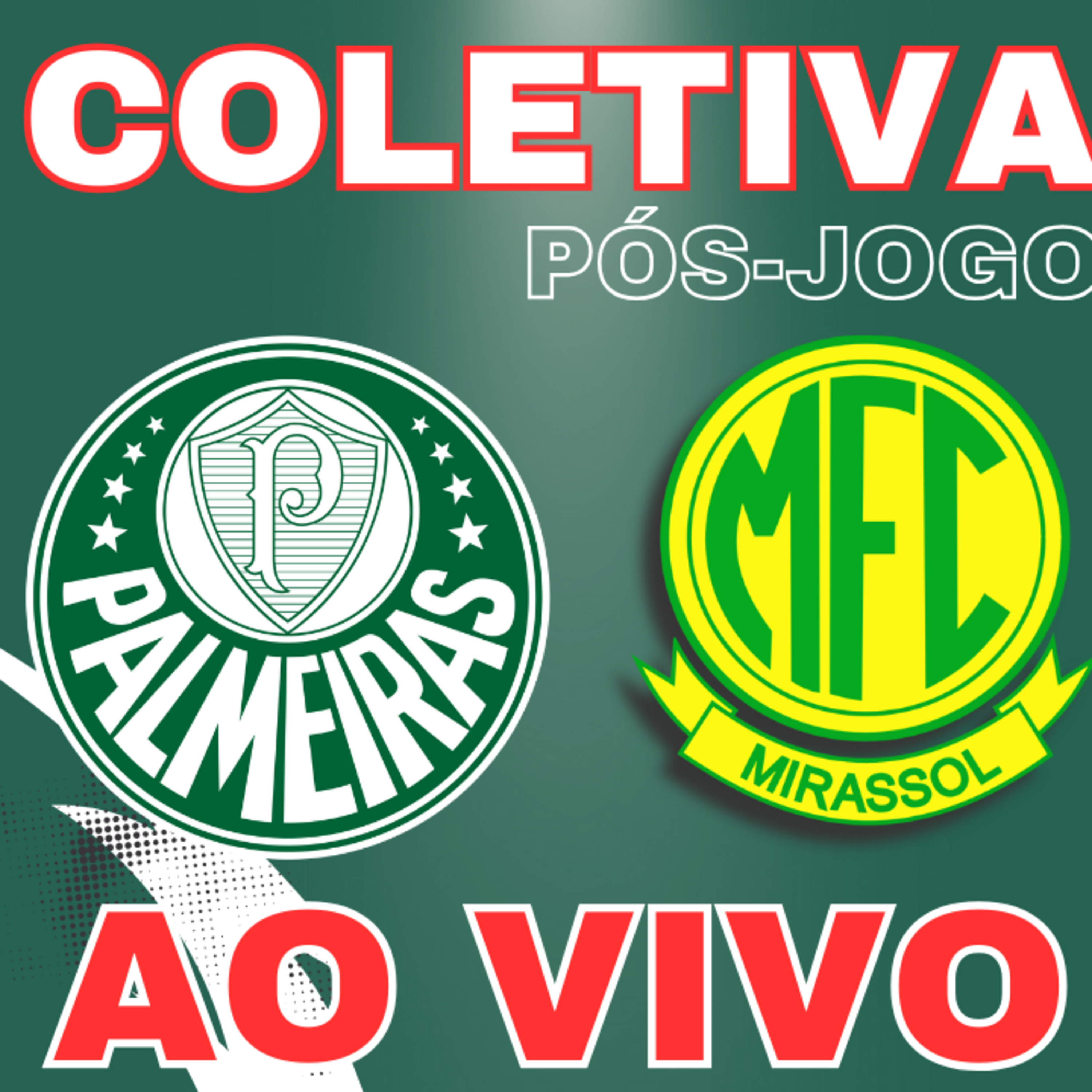 AO VIVO _ COLETIVA ABEL FERREIRA _ PÓS-JOGO _ PALMEIRAS x MIRASSOL _ PAULISTÃO 2024