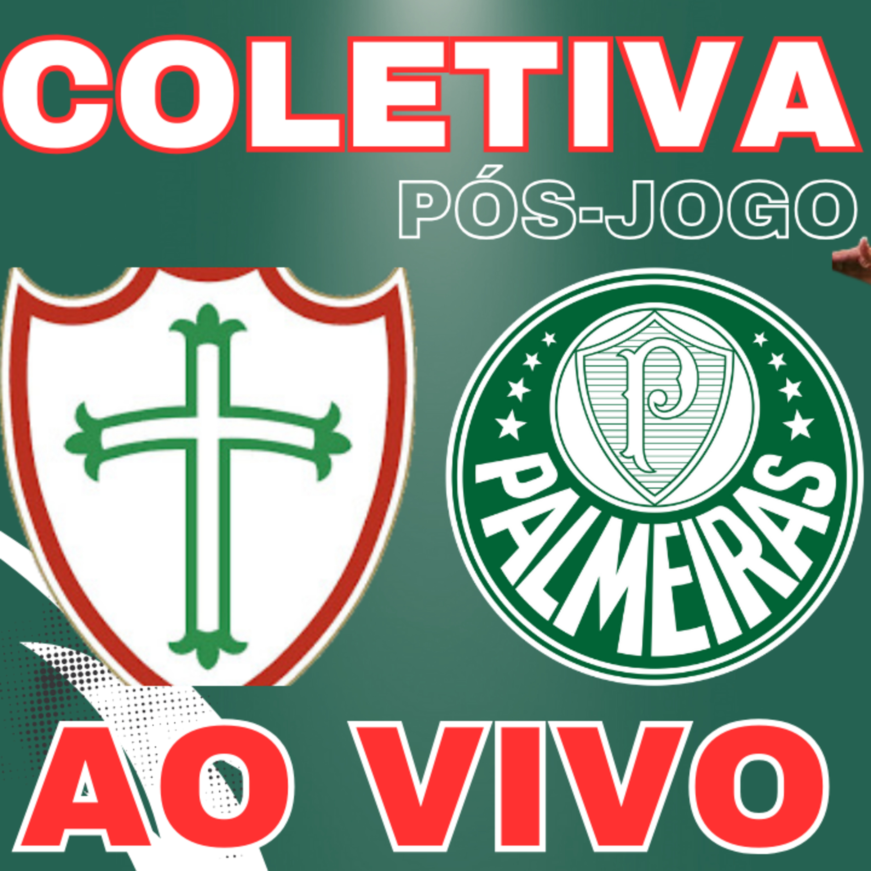 COLETIVA ABEL FERREIRA _ PÓS-JOGO _ PORTUGUESA 0 x 2 PALMEIRAS _ PAULISTÃO 2024 _ AO VIVO