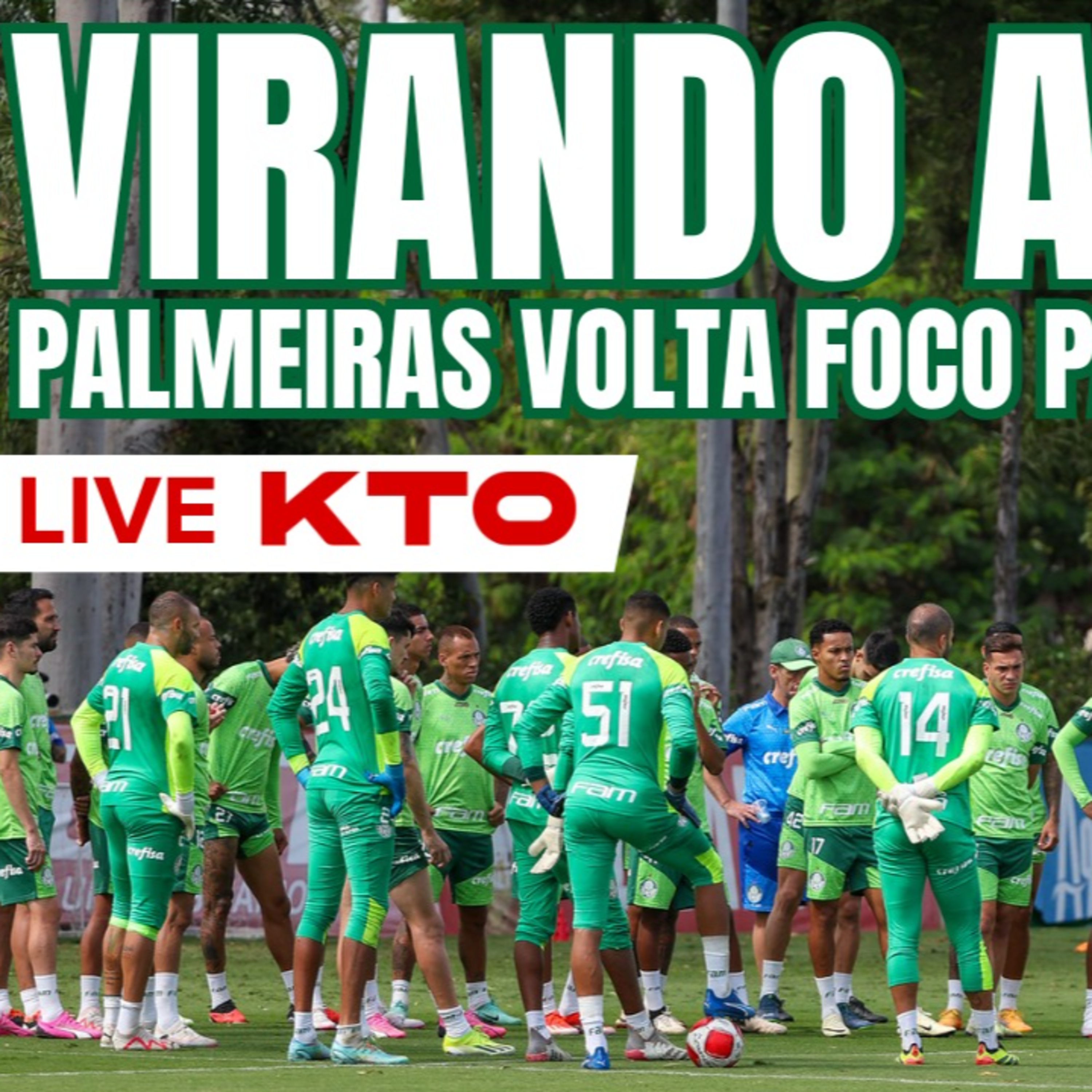 AO VIVO _ PALMEIRAS VOLTA FOCO PARA LIBERTADORES _ RÔMULO APRESENTADO _ MANCHA VERDE PREMIADA_ MAS__