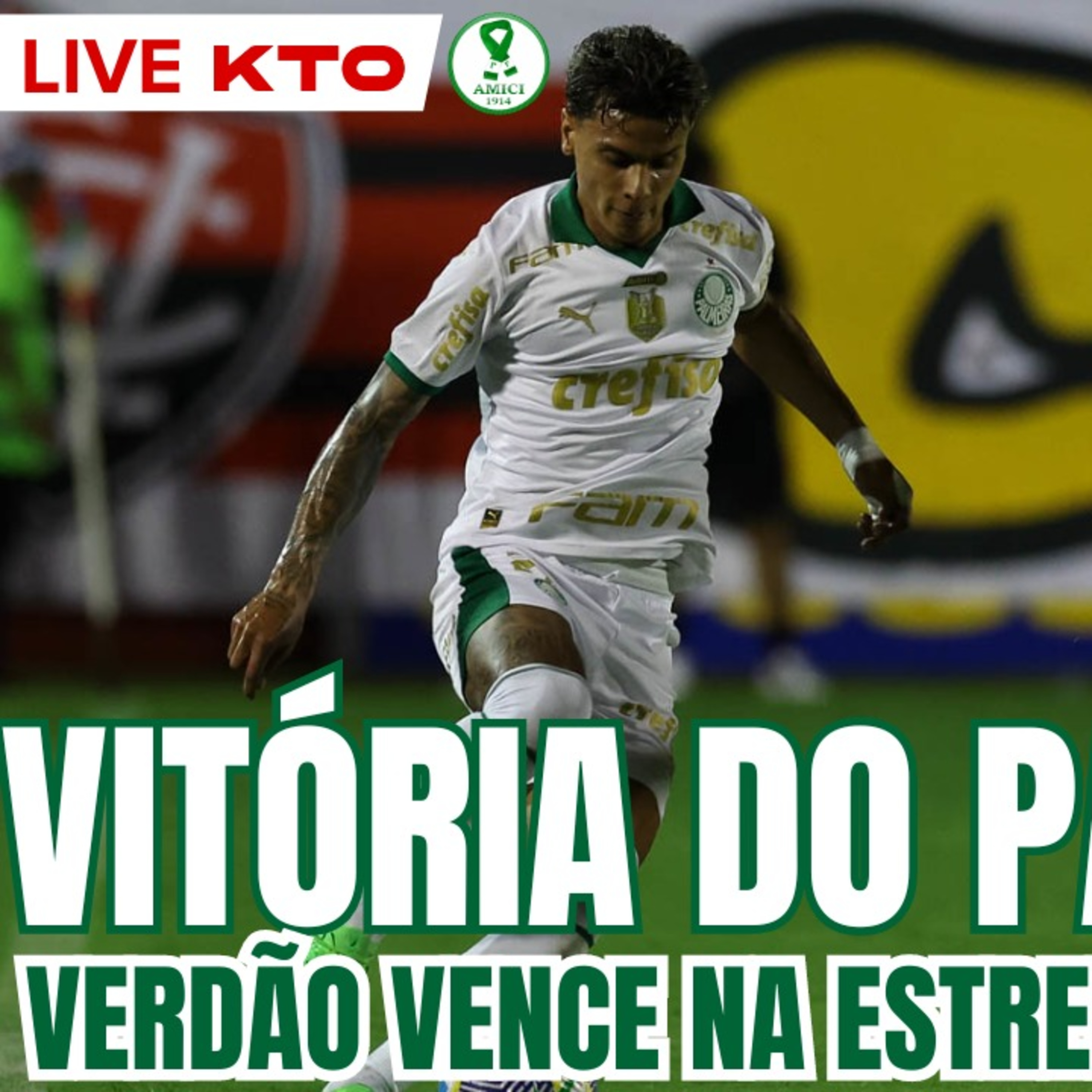 AO VIVO _ PALMEIRAS VENCE O VITÓRIA E TRAZ TRÊS PONTOS DE SALVADOR NA ESTREIA DO BRASILEIRÃO