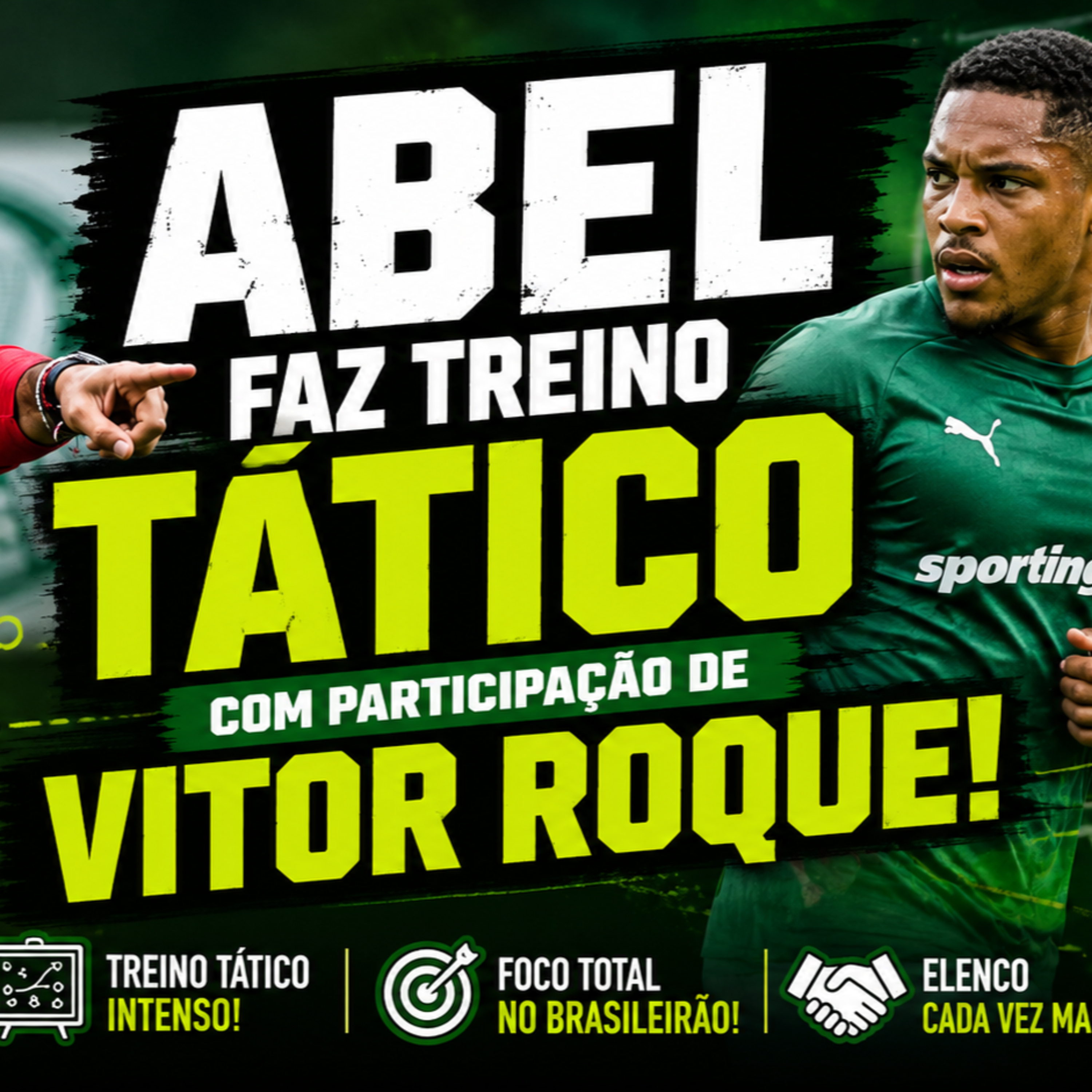 VITOR ROQUE DE VOLTA! Abel Faz Treino Tático e Prepara o Palmeiras para o Brasileirão! episode artwork