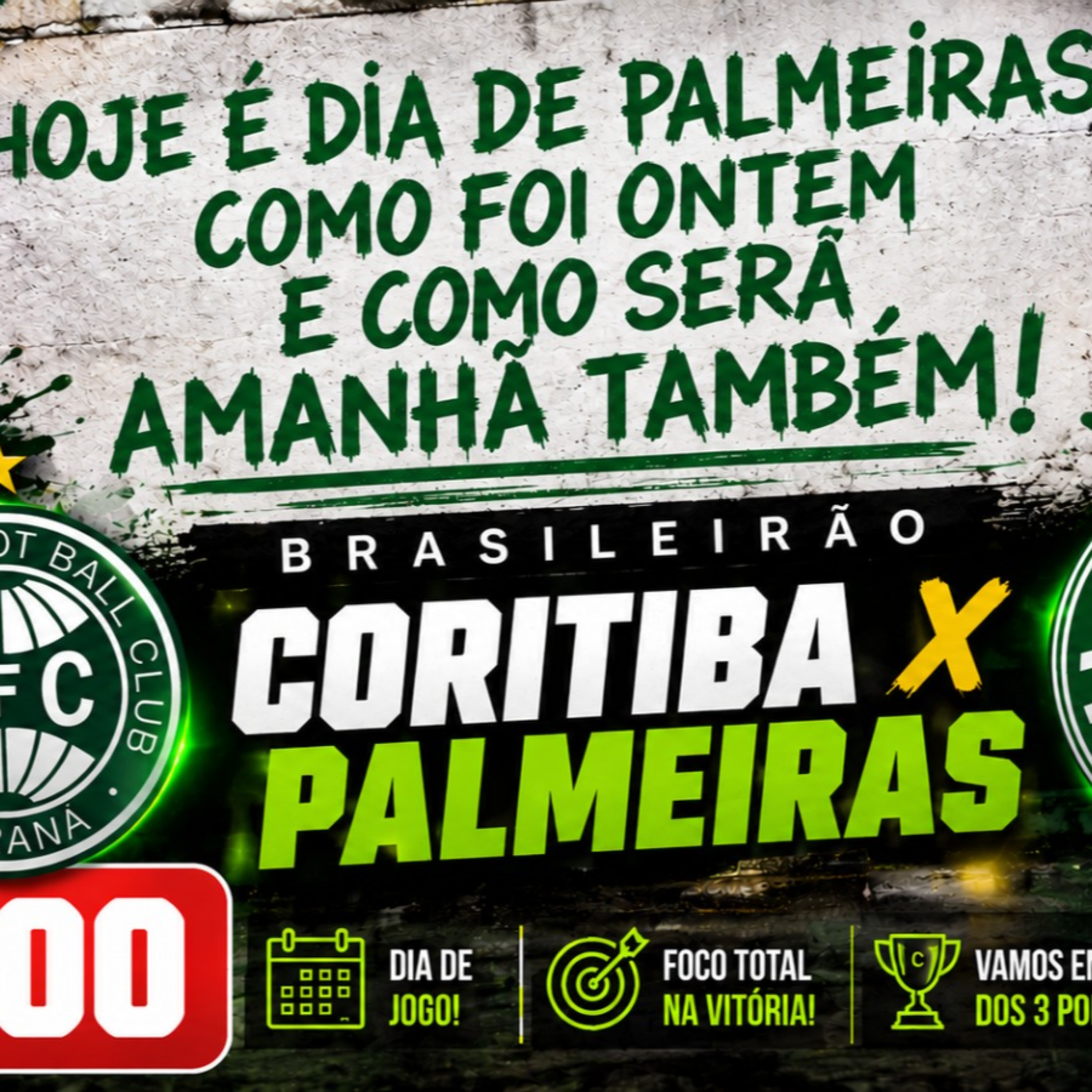 HOJE É DIA DE PALMEIRAS! Verdão Enfrenta o Coritiba na Volta do Brasileirão! episode artwork