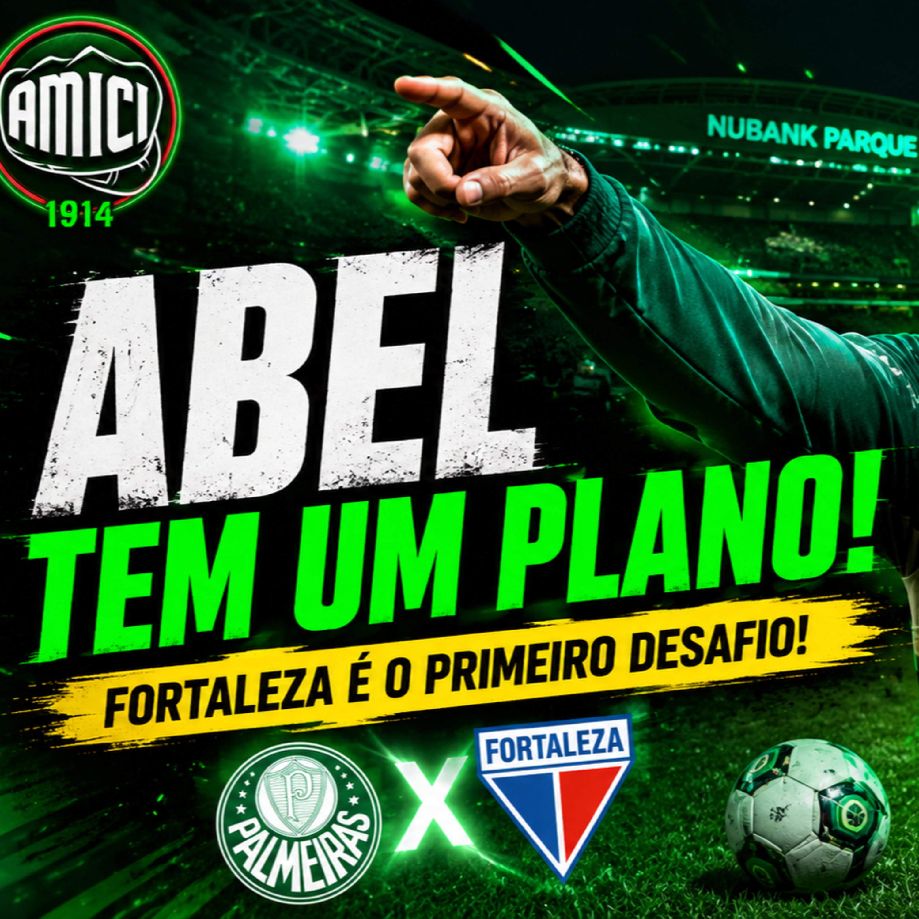🚨 Abel Ferreira muda a chave! Como o Palmeiras vai enfrentar o Fortaleza na Copa do Brasil? AO VIVO!