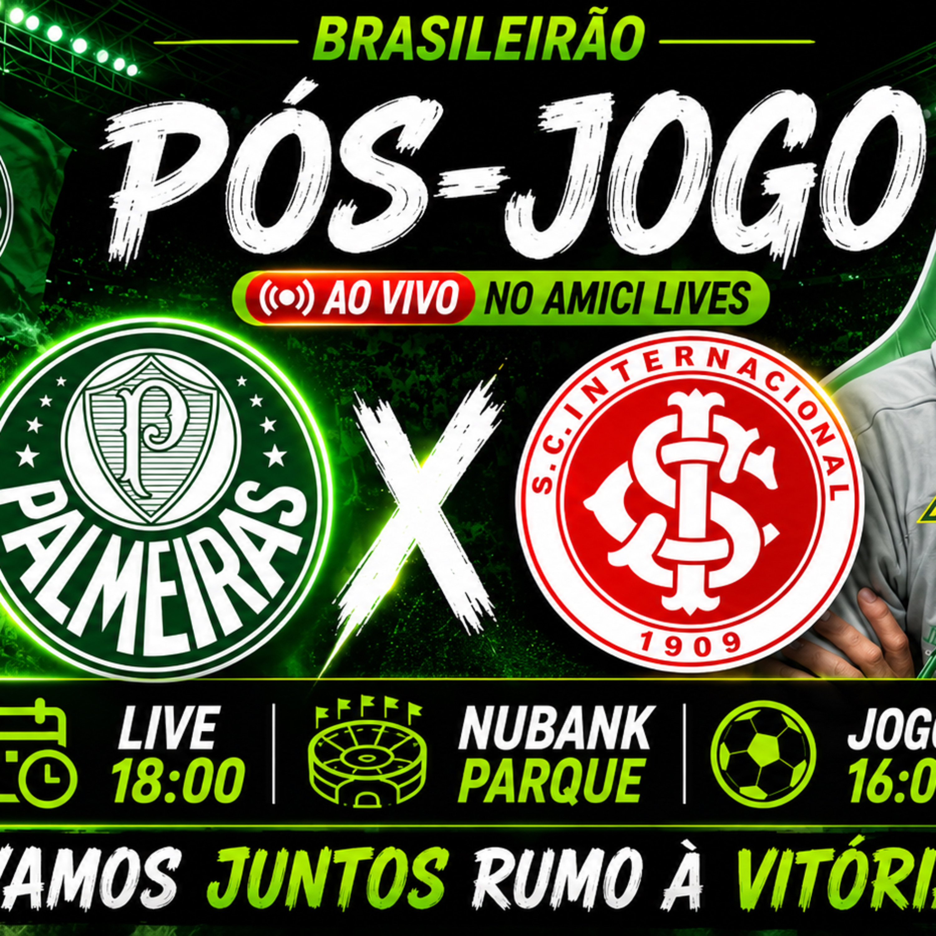 🔴 AO VIVO | PALMEIRAS X INTERNACIONAL: PÓS-JOGO + COLETIVA DE ABEL FERREIRA | BRASILEIRÃO episode artwork